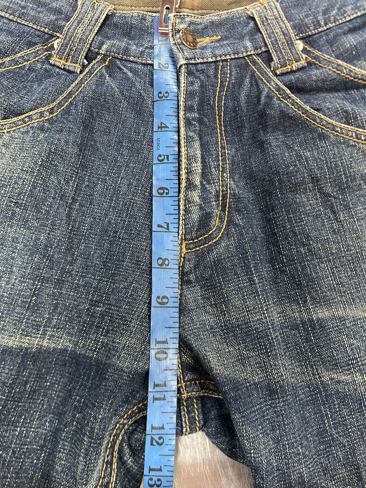 If Six Was Nine × Japanese Brand × Le Grande Bleu (L.G.B.) Vintage Japanese Brand Baggy Selvedge y2k Jeans Size US 34 / EU 50 - 12 Thumbnail