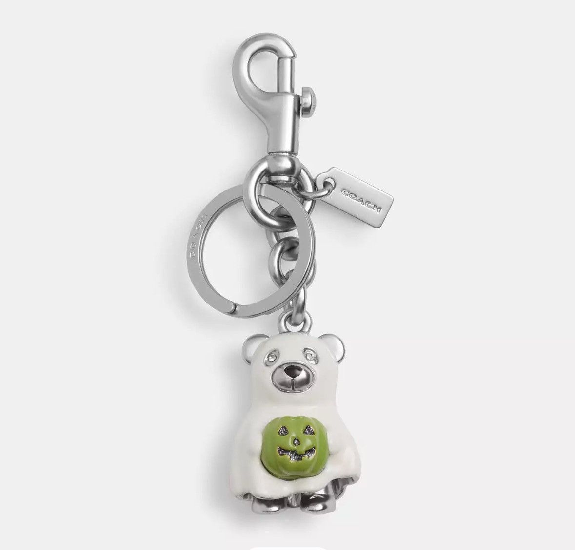 Coach NWT Coach Halloween Ghost Bear Bag Charm Size ONE SIZE - 1 Thumbnail