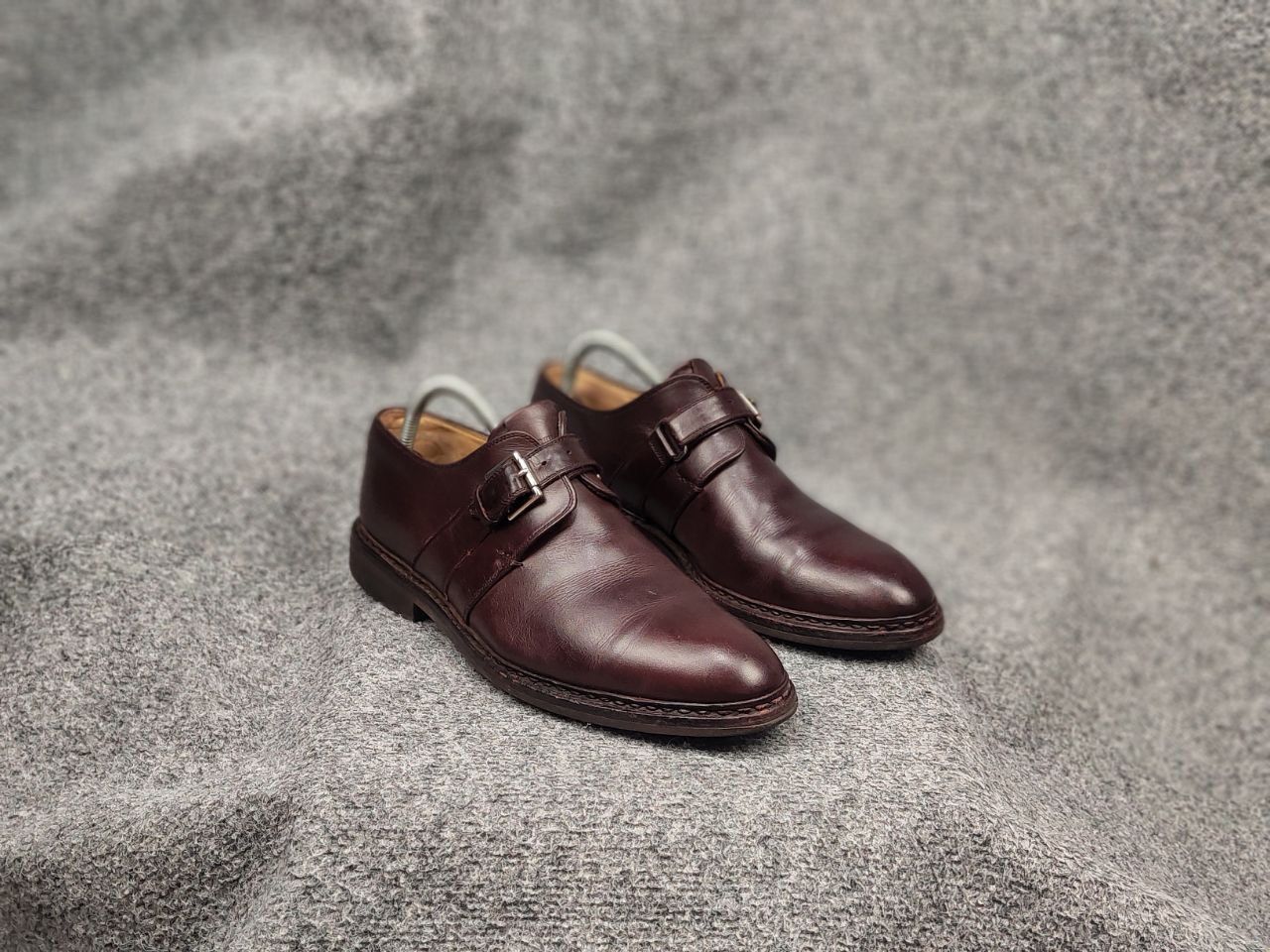 Heschung Heschuhd Design Bouleau Single Monk Strap Toe Derby Shoes Size US 8.5 / EU 41-42 - 4 Thumbnail