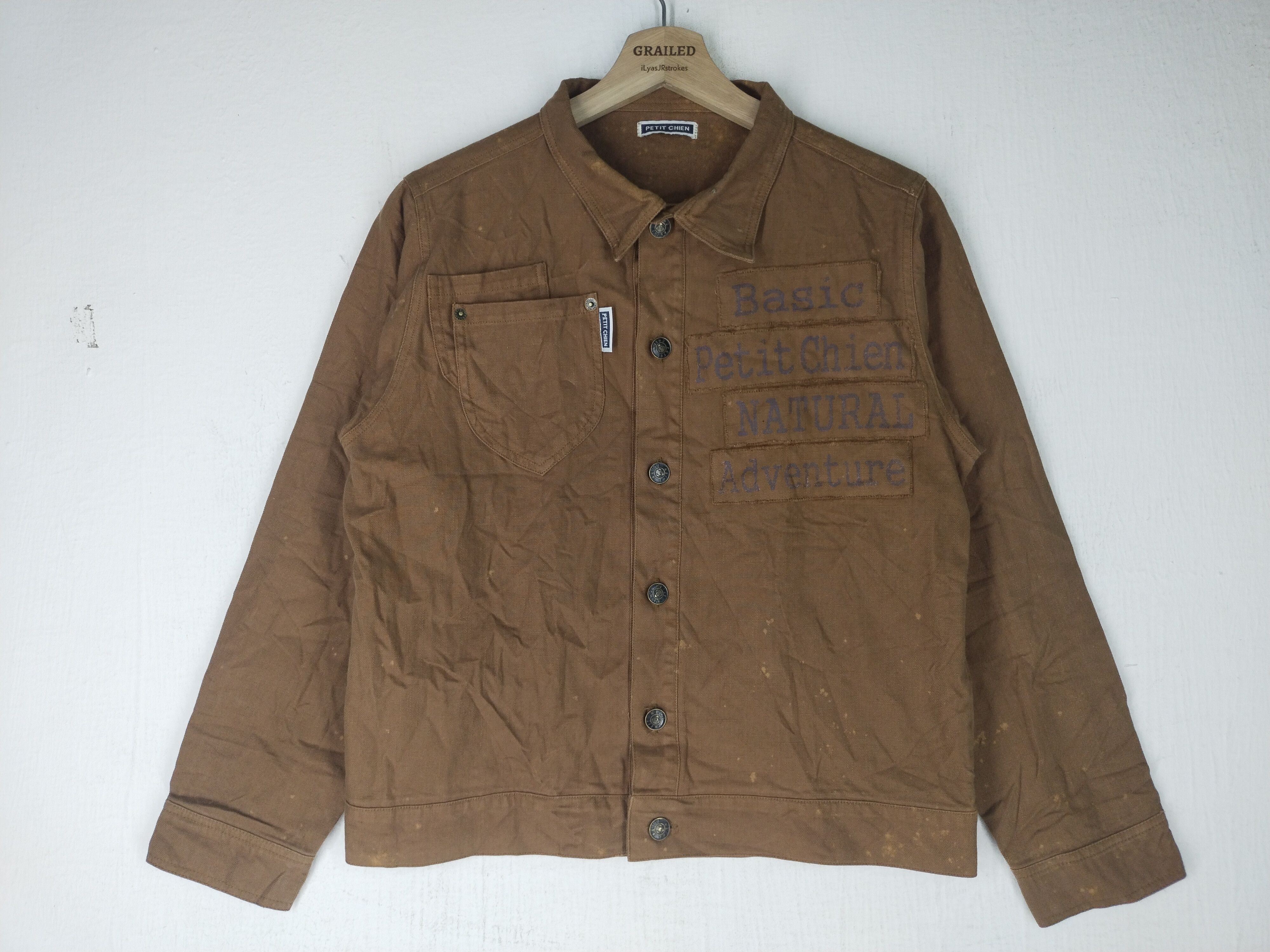 If Six Was Nine × Japanese Brand × Le Grande Bleu (L.G.B.) Vintage Petit Shien Natural Adventure Denim Jacket Size US M / EU 48-50 / 2 - 4 Thumbnail