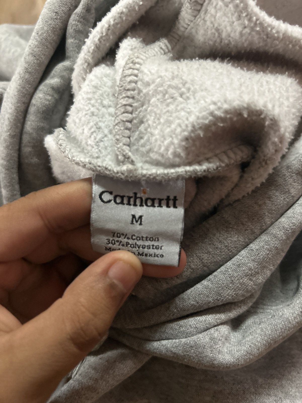 Carhartt × Vintage GREY CARHARTT HOODIE Size US M / EU 48-50 / 2 - 6 Thumbnail
