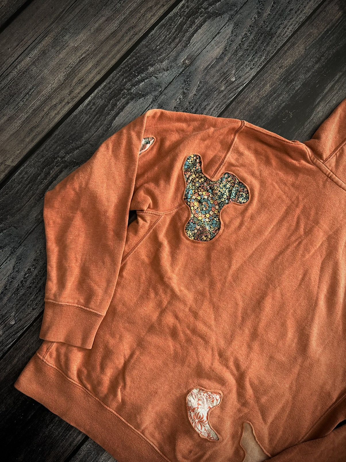 Nike Nike Custom Hoodie Vintage 90s Y2K Reworked Size US S / EU 44-46 / 1 - 5 Thumbnail