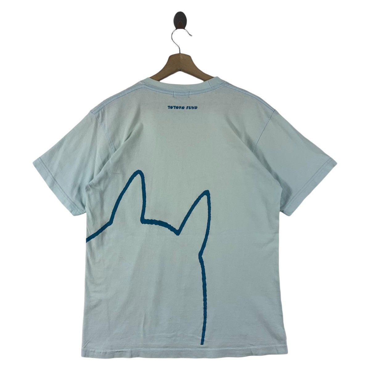 Anime × Japanese Brand × Vintage Vintage TOTORO FUND nibariki studio ghibli big printed tee Size US L / EU 52-54 / 3 - 4 Thumbnail