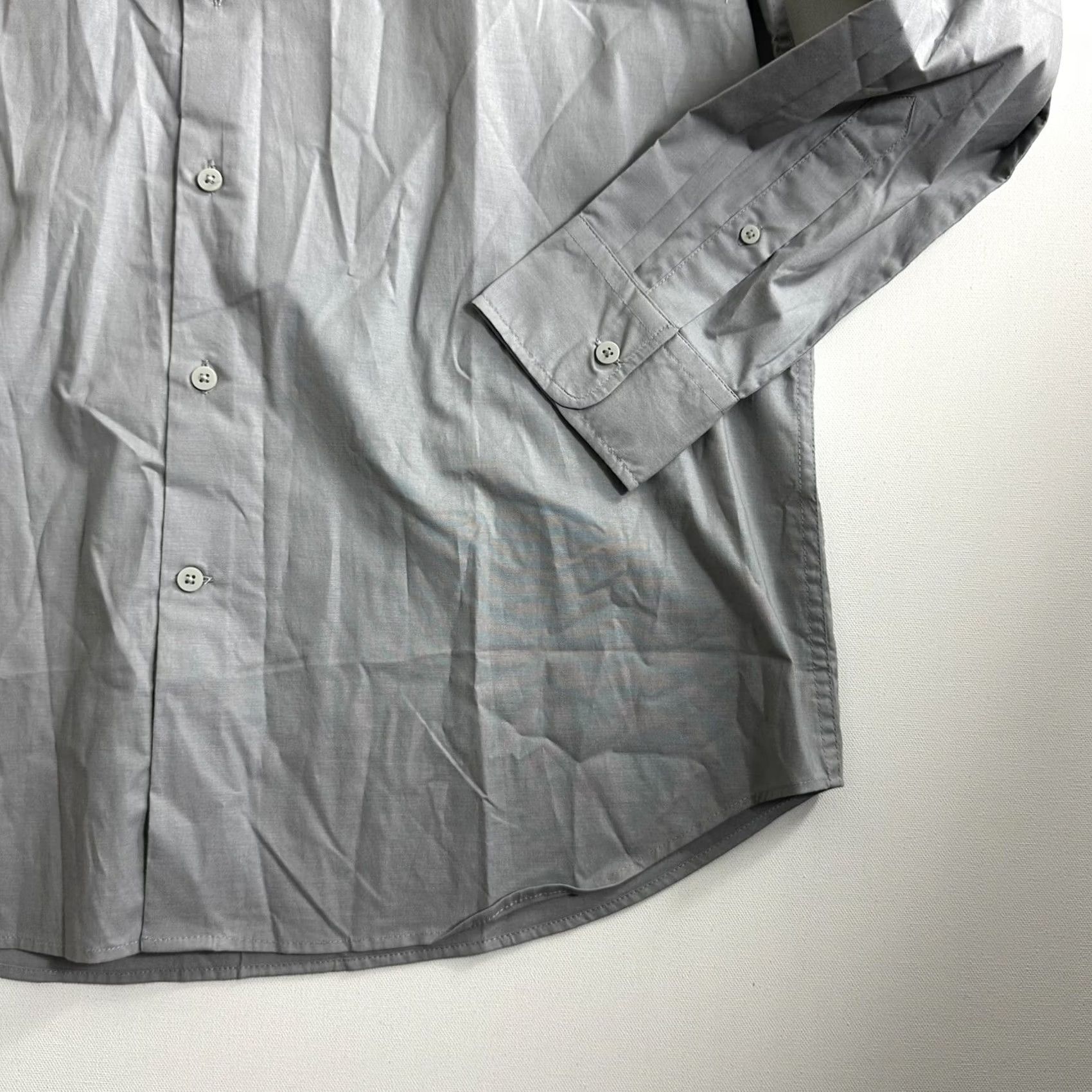 Vintage Tesla Button-Down Shirt Adult Men XL Gray Size US XL / EU 56 / 4 - 3 Thumbnail