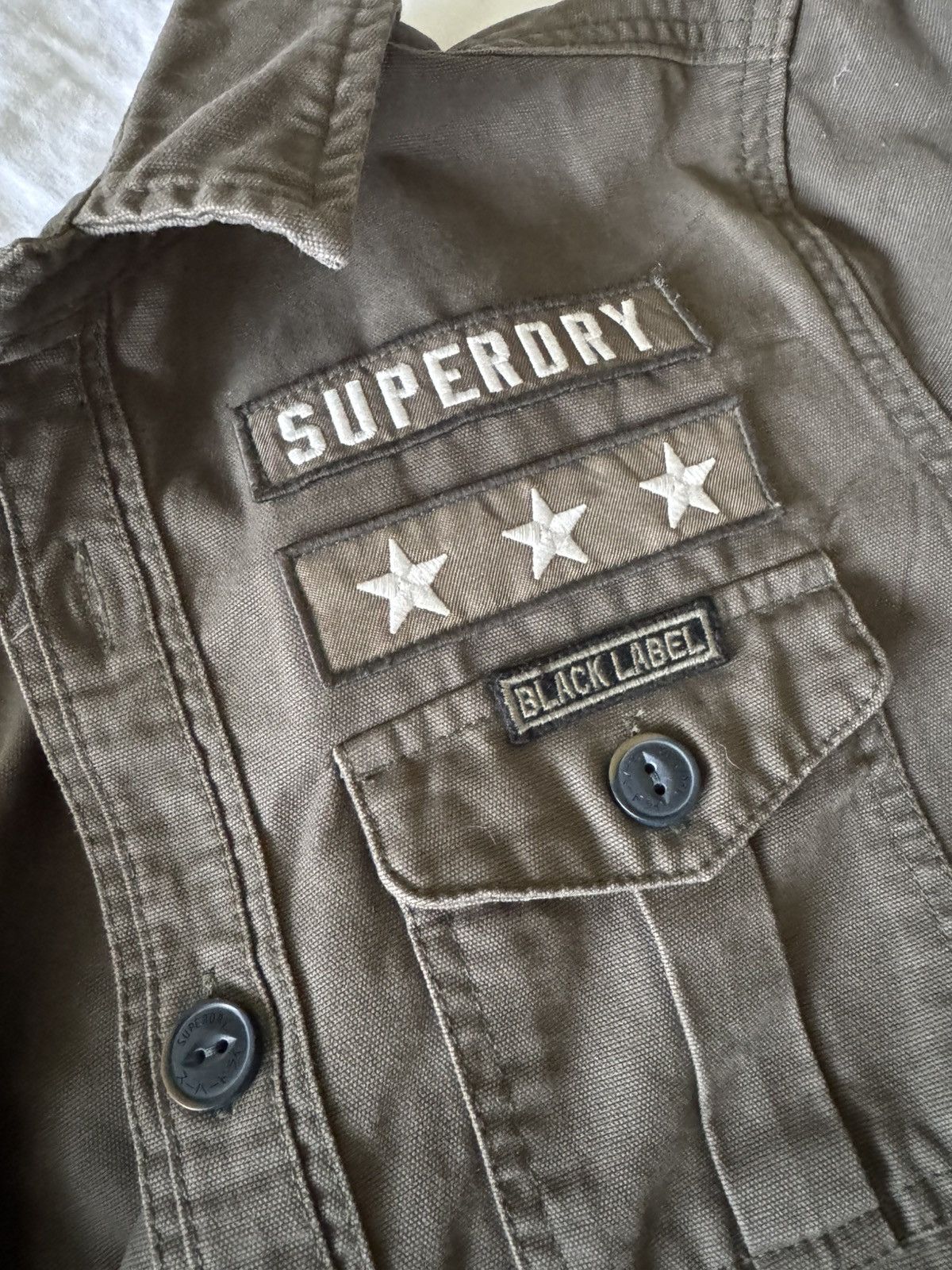 Superdry Superdry Durable Army Button Up Size US S / EU 44-46 / 1 - 3 Thumbnail