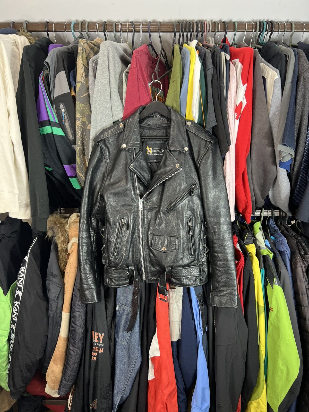 Marlboro VTG Y2K Streetwear Racing Malrboro Style Leather Jacket 90s Size US L / EU 52-54 / 3 - 1 Thumbnail