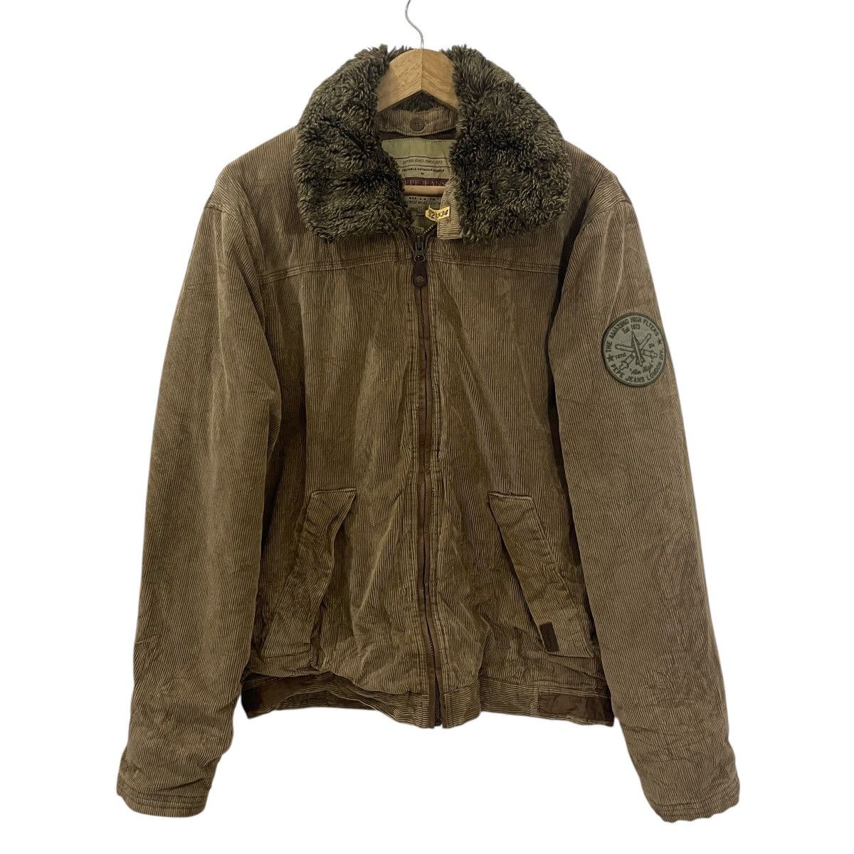 Pepe Jeans Vintage Pepe Jeans London Workwear Corduroy Jacket Size US L / EU 52-54 / 3 - 1 Thumbnail