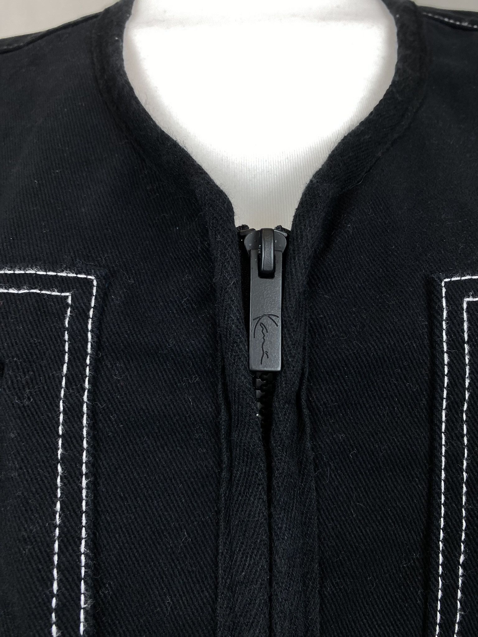 Karl Kani × Vintage karl kani vest denim jean rap hip hop sew Size US XL / EU 56 / 4 - 6 Thumbnail