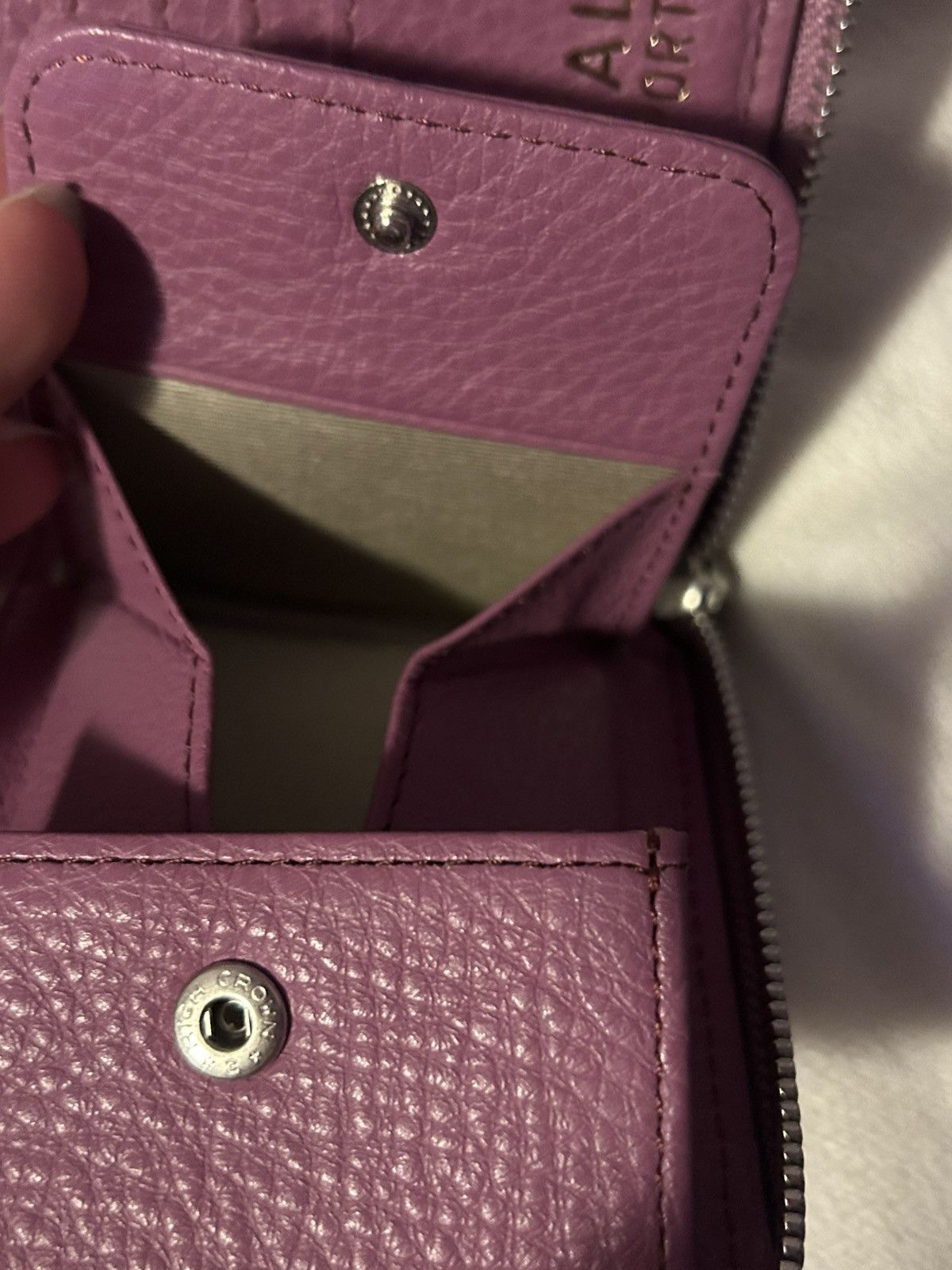 Kapital Kapital bone wallet purple Size ONE SIZE - 6 Thumbnail