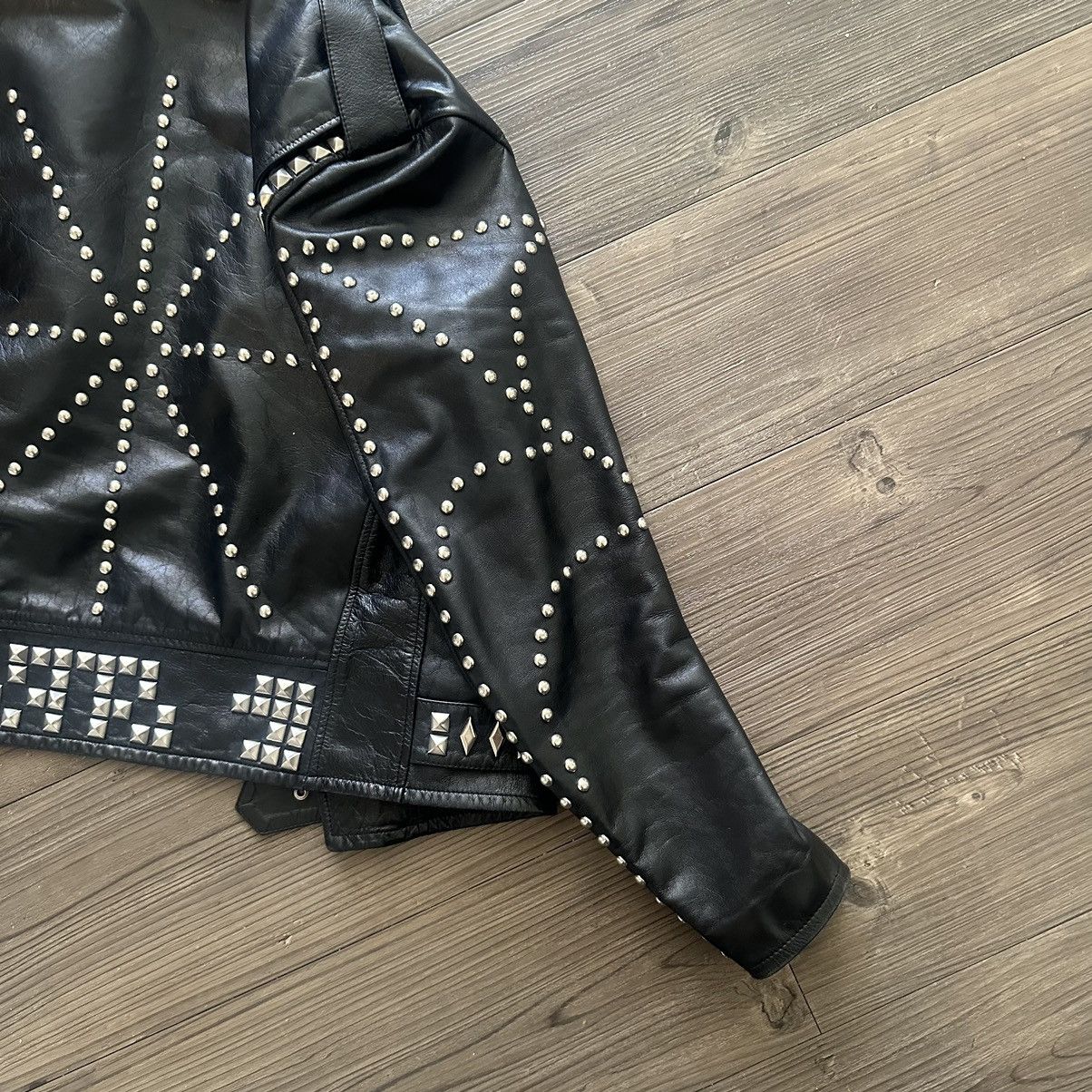 Saint Laurent Paris HEDI SLIMANE SLP STUDDED LEATHER JACKET Size US L / EU 52-54 / 3 - 11 Thumbnail