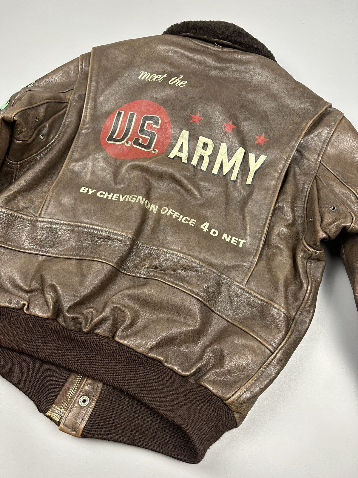 Chevignon 🔥Super Rare🔥Official Chevignon Cover Forces US Army Type G-1 Size US M / EU 48-50 / 2 - 10 Thumbnail
