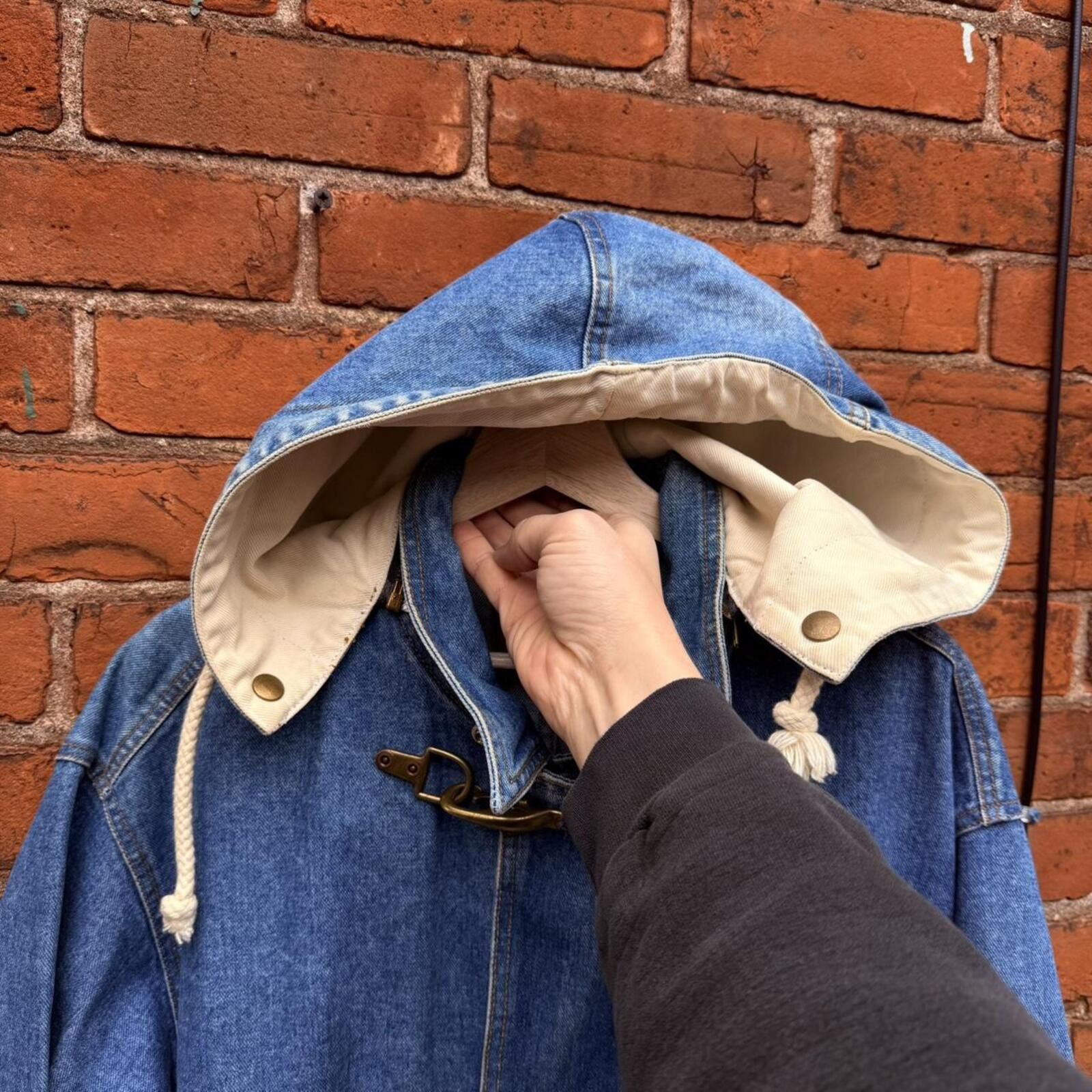 Other Vintage b free authentic rugged wear heavy fireman’s jacket Size US L / EU 52-54 / 3 - 7 Thumbnail