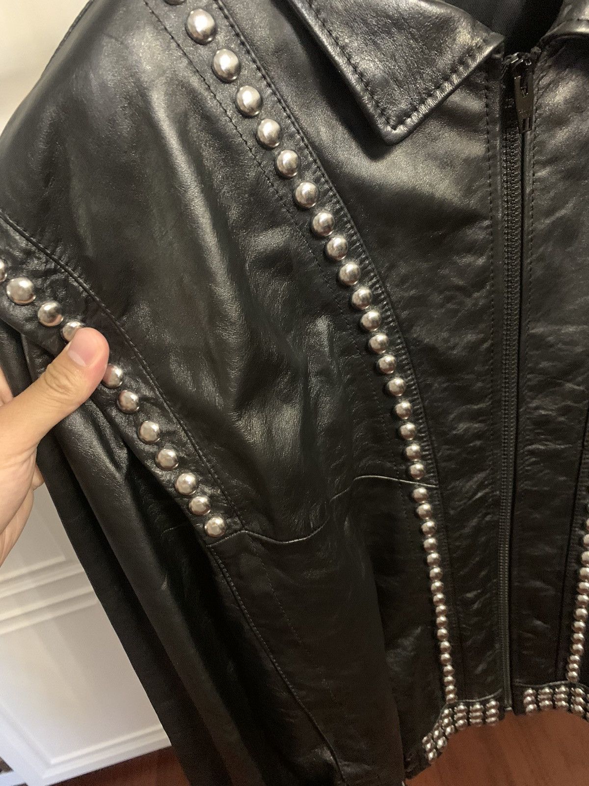Celine Celine 2022FW Studded calfskin blouson Size US L / EU 52-54 / 3 - 2 Thumbnail
