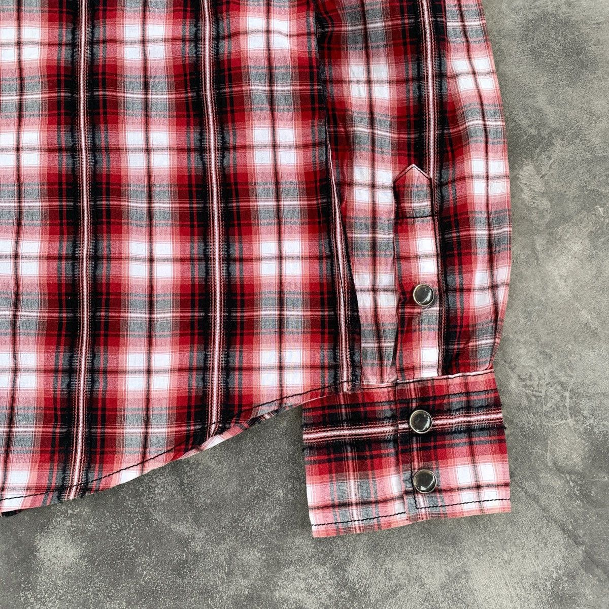 In The Attic In The Attic Plaid Gothic Punk VKei Style Shirt Size US M / EU 48-50 / 2 - 10 Thumbnail