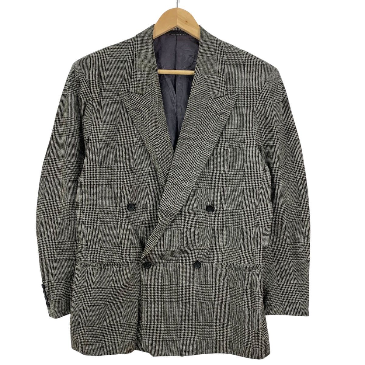 PPFM Vintage PPFM Peyton Place For Man Houndstooth Peacoat Blazer Size US M / EU 48-50 / 2 - 5 Thumbnail