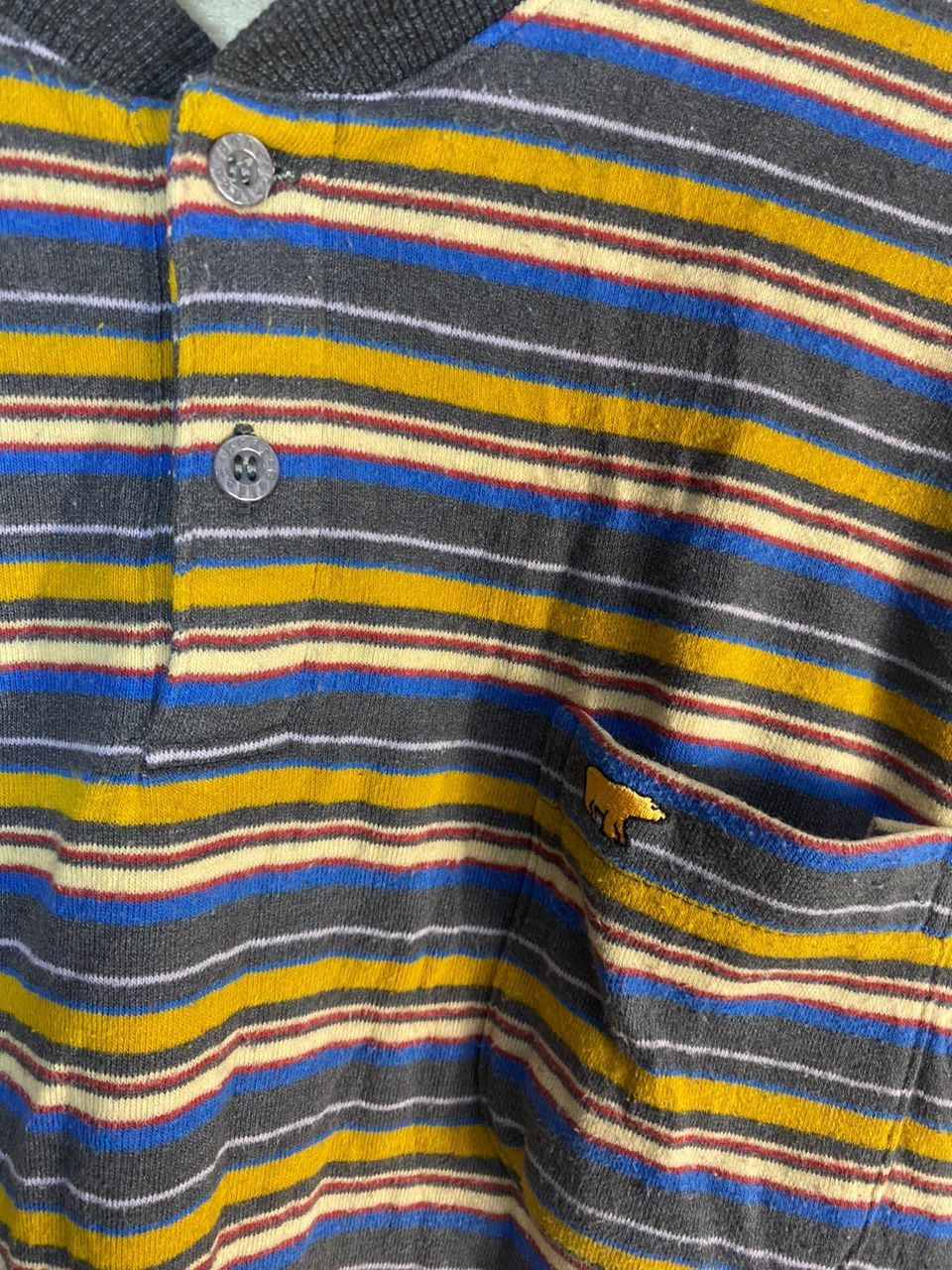 Golden Bear Golden bear small logo multicolor stripe sweatshirt Size US M / EU 48-50 / 2 - 5 Thumbnail