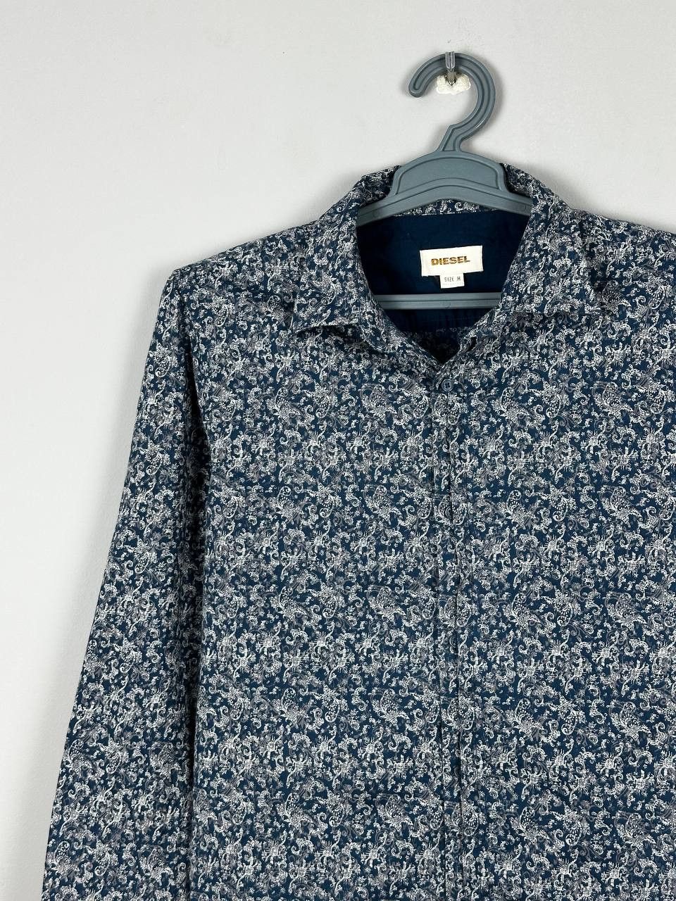 Diesel Diesel Shirt Vintage Long Sleeve Button Ups Rare Size US M / EU 48-50 / 2 - 3 Thumbnail