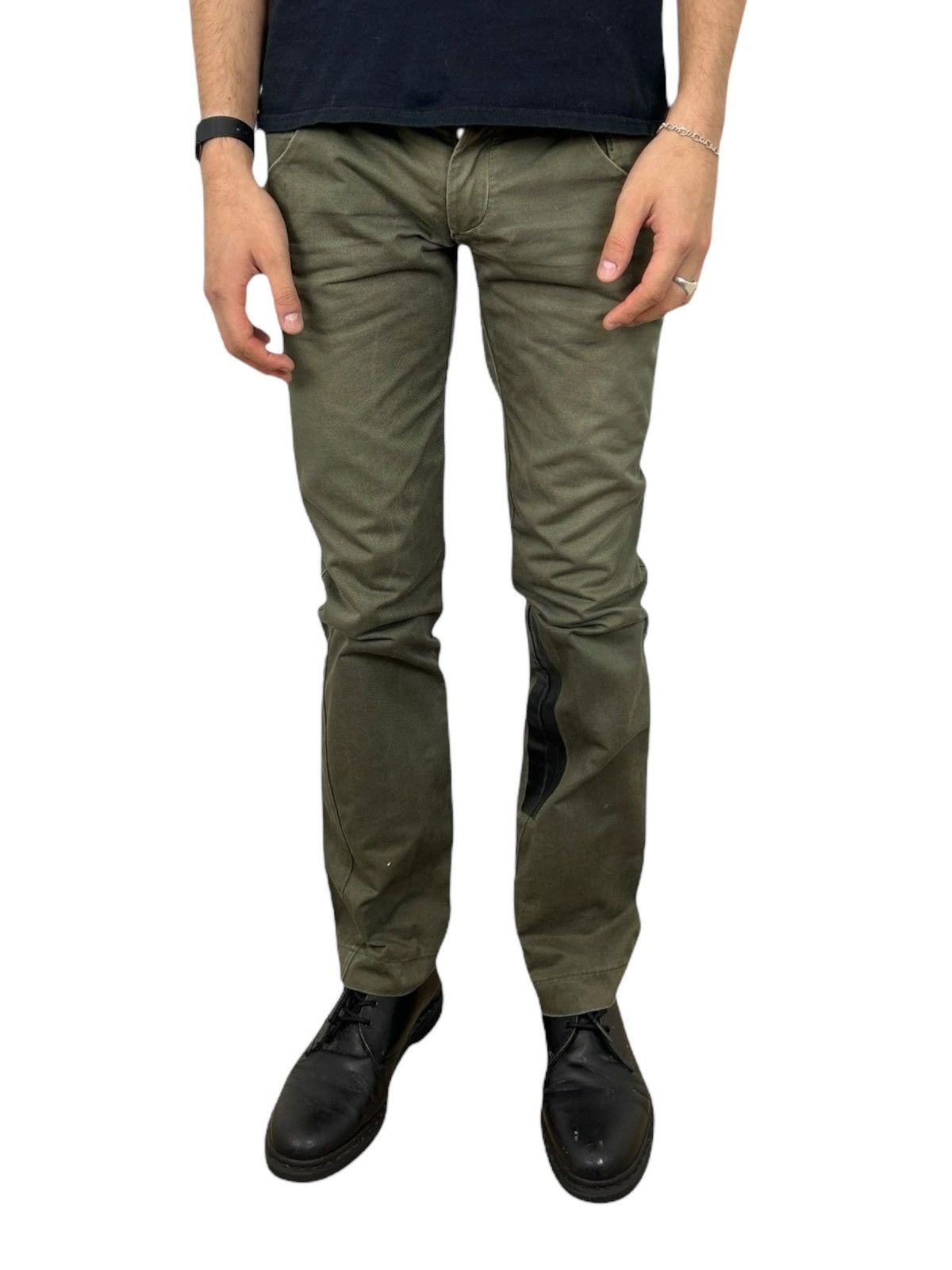 Dolce & Gabbana SS08 “Olive Tape Detail” Denim – Size 46