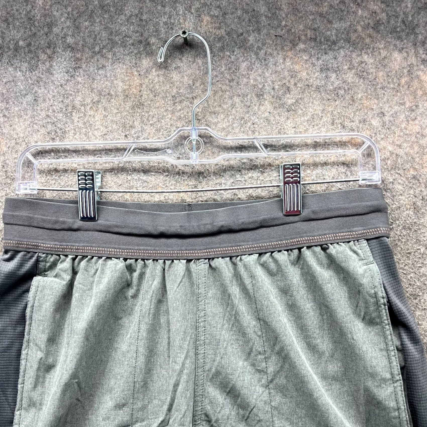 Nike Nike Shorts Mens Small Gray Dri Fit Yoga Flex Training Lined Running Size US 29 - 3 Thumbnail