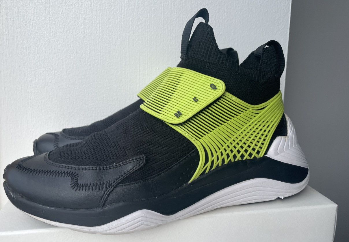 MCQ RRP £450 Auth Alexander McQueen Trainers MCQ BlackGreen UK 5 Size US 7.5 / IT 37.5 - 4 Thumbnail