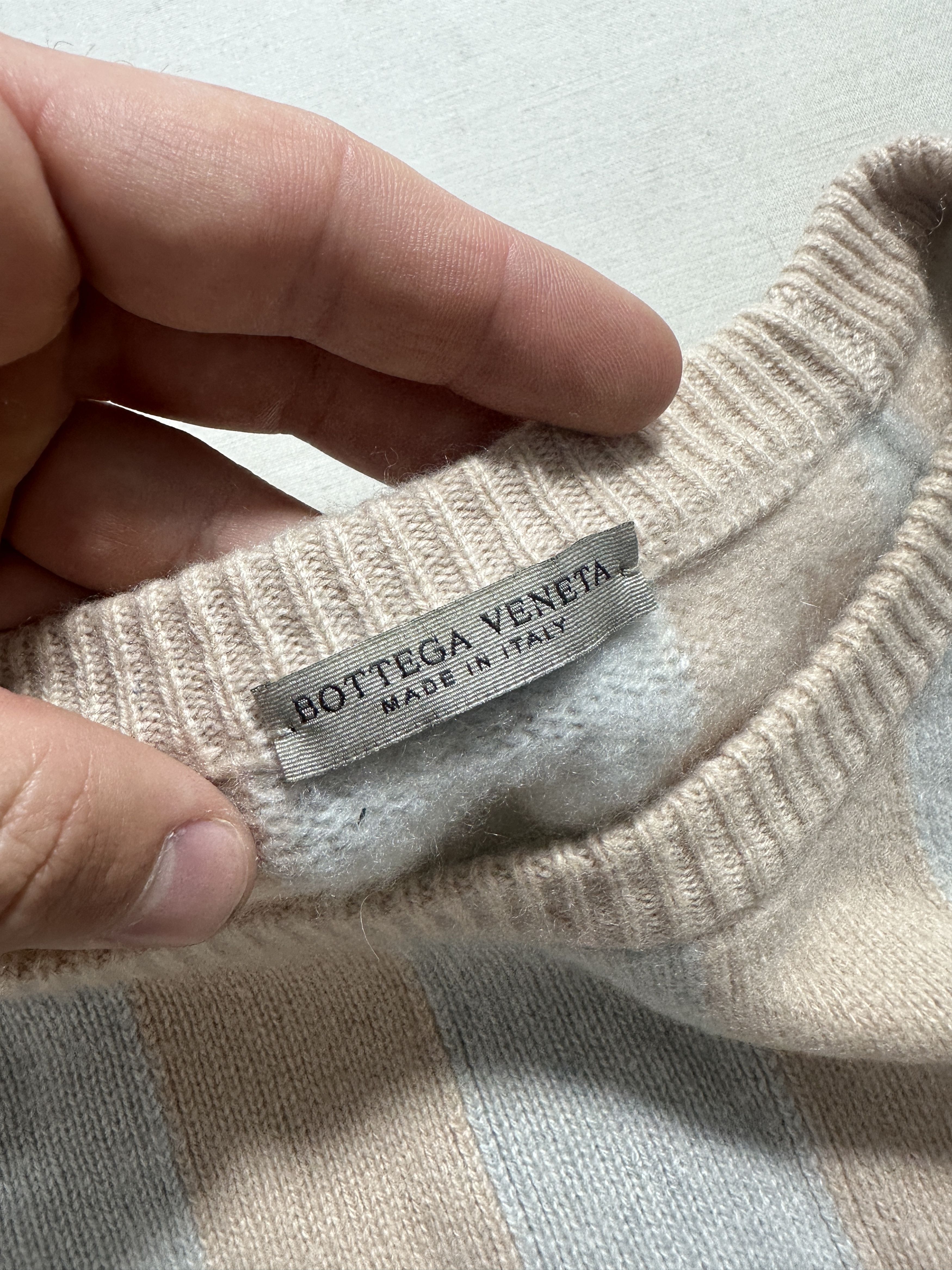 Bottega Veneta Bottega Veneta Cashmere Stripe Raglan Sweater Fit IT 42 Size M / US 6-8 / IT 42-44 - 4 Thumbnail