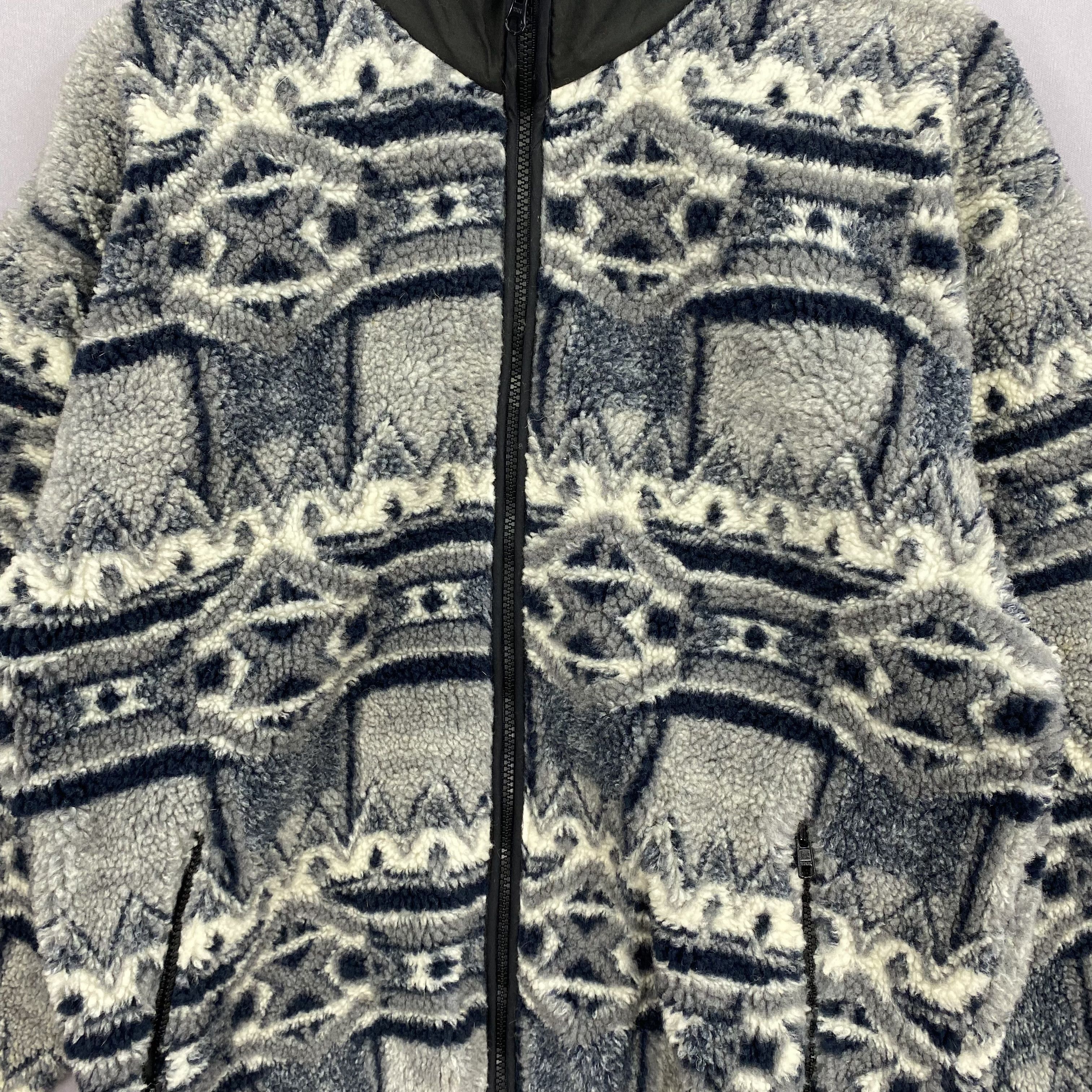 Japanese Brand Vintage From Sport Sweater 90s Fleece Zipper Sweatshirt Size US M / EU 48-50 / 2 - 5 Thumbnail