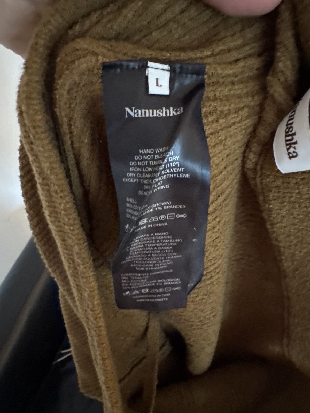 Nanushka Nanushka Drawstring Bouclé Shorts Size US 33 - 4 Thumbnail