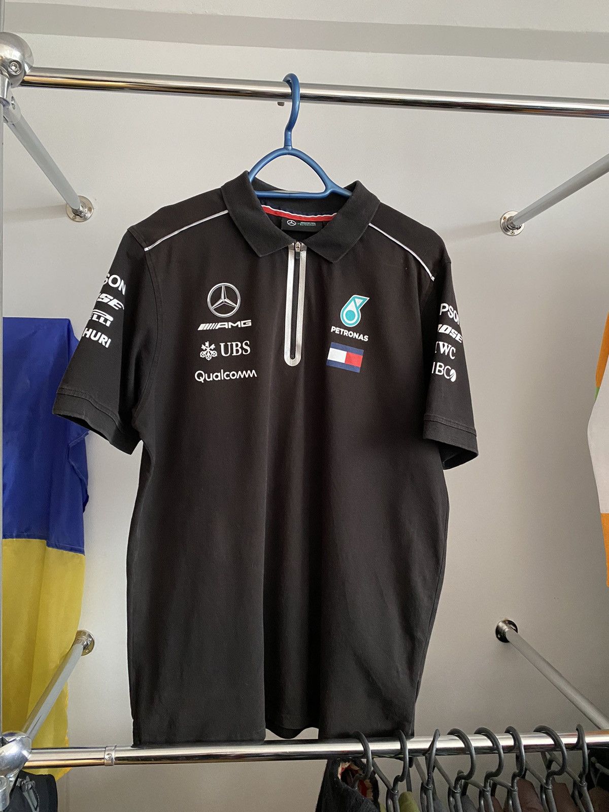 Mercedes-Benz × Vintage VINTAGE RARE MERCEDES BENZ PETRONAS RACING POLO Size US L / EU 52-54 / 3 - 1 Thumbnail
