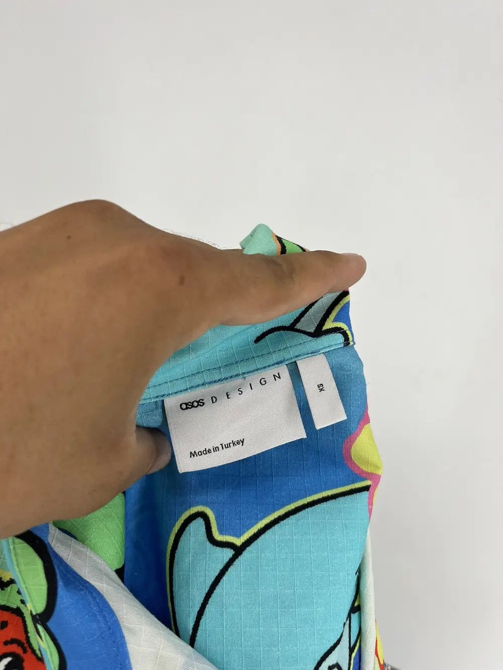 Other ASOS DESIGN Boxy Oversized Ombre Shirt With Dolphin Print Size US S / EU 44-46 / 1 - 9 Thumbnail