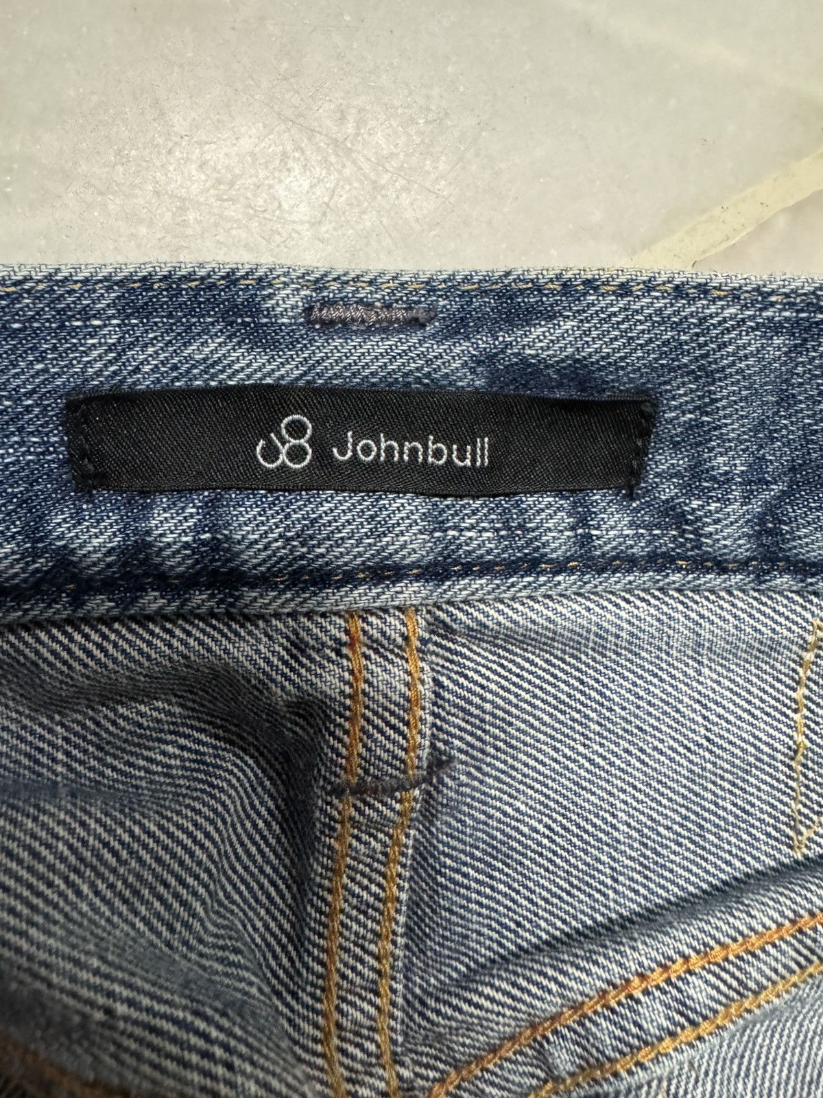 Vintage 💥SELVEDGE 90s💥JOHNBULL GRUNGE STONEWASH DISTRESS DENIM SLIM Size US 28 / EU 44 - 12 Thumbnail
