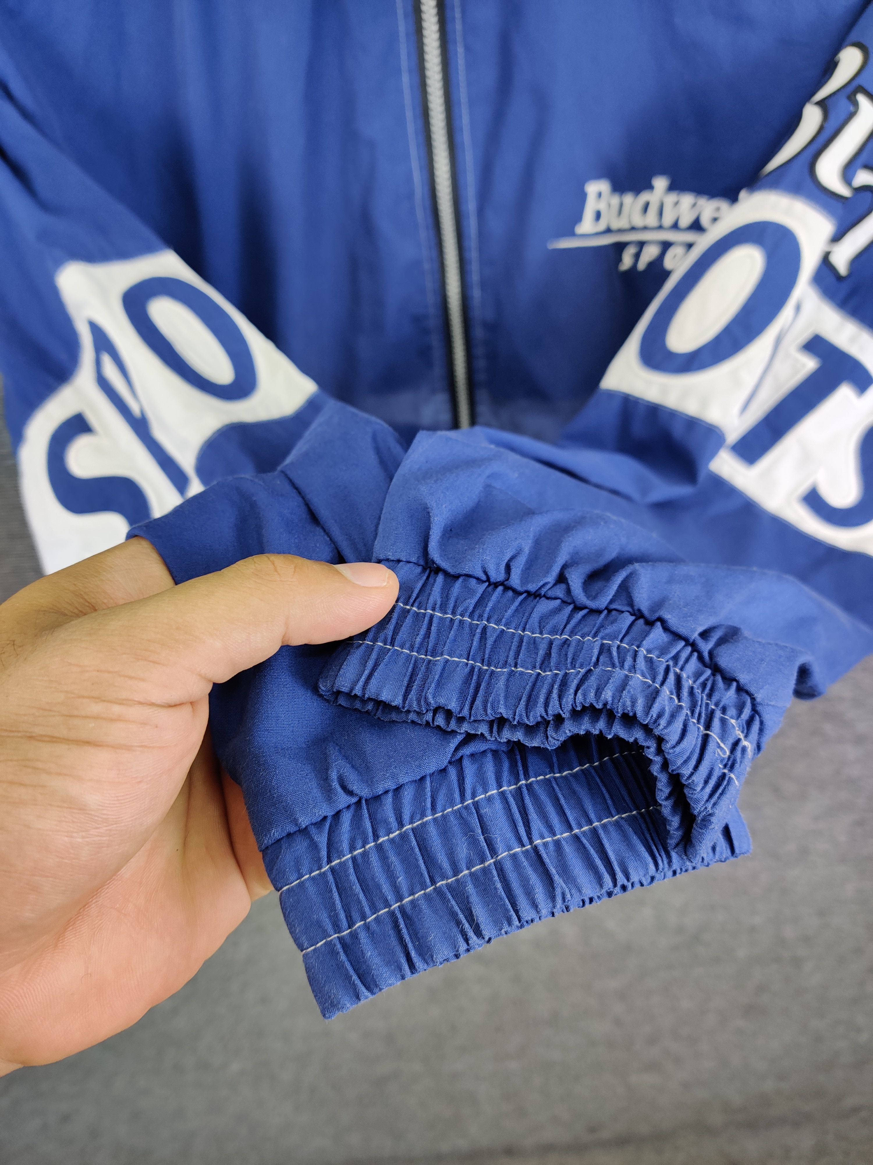Budweiser Vintage Budweiser Sports Embroidery Spellout Jacket Size US L / EU 52-54 / 3 - 9 Thumbnail