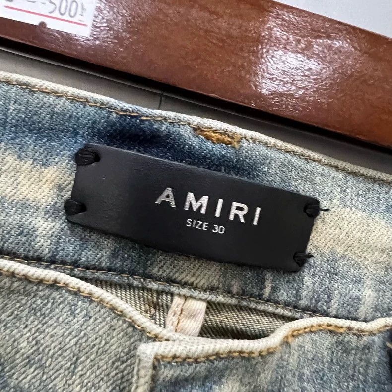 Amiri Amiri Blue washed destruction trousers 2501-Nextarrow Size US 30 / EU 46 - 2 Thumbnail