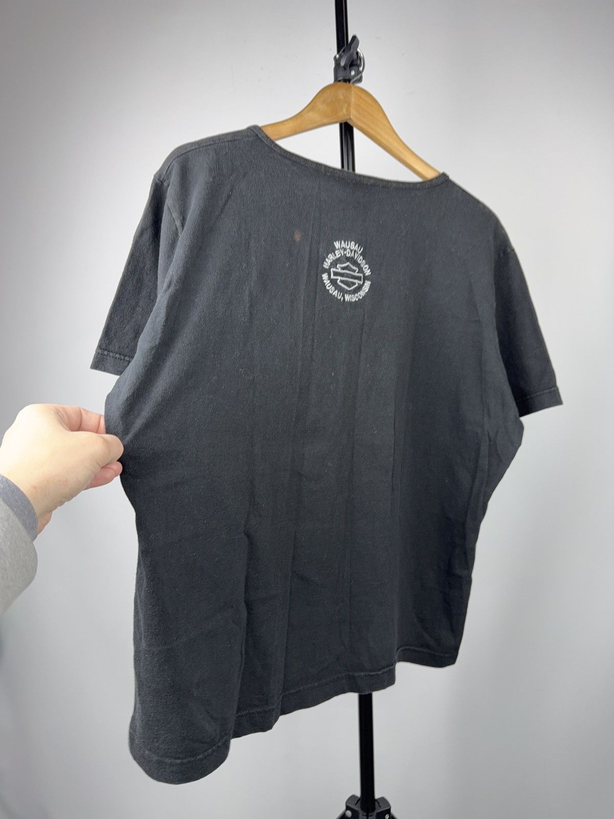 Harley Davidson 2004 Harley-Davidson Wausau Wisconsin Vintage Logo T-Shirt Size US S / EU 44-46 / 1 - 12 Thumbnail
