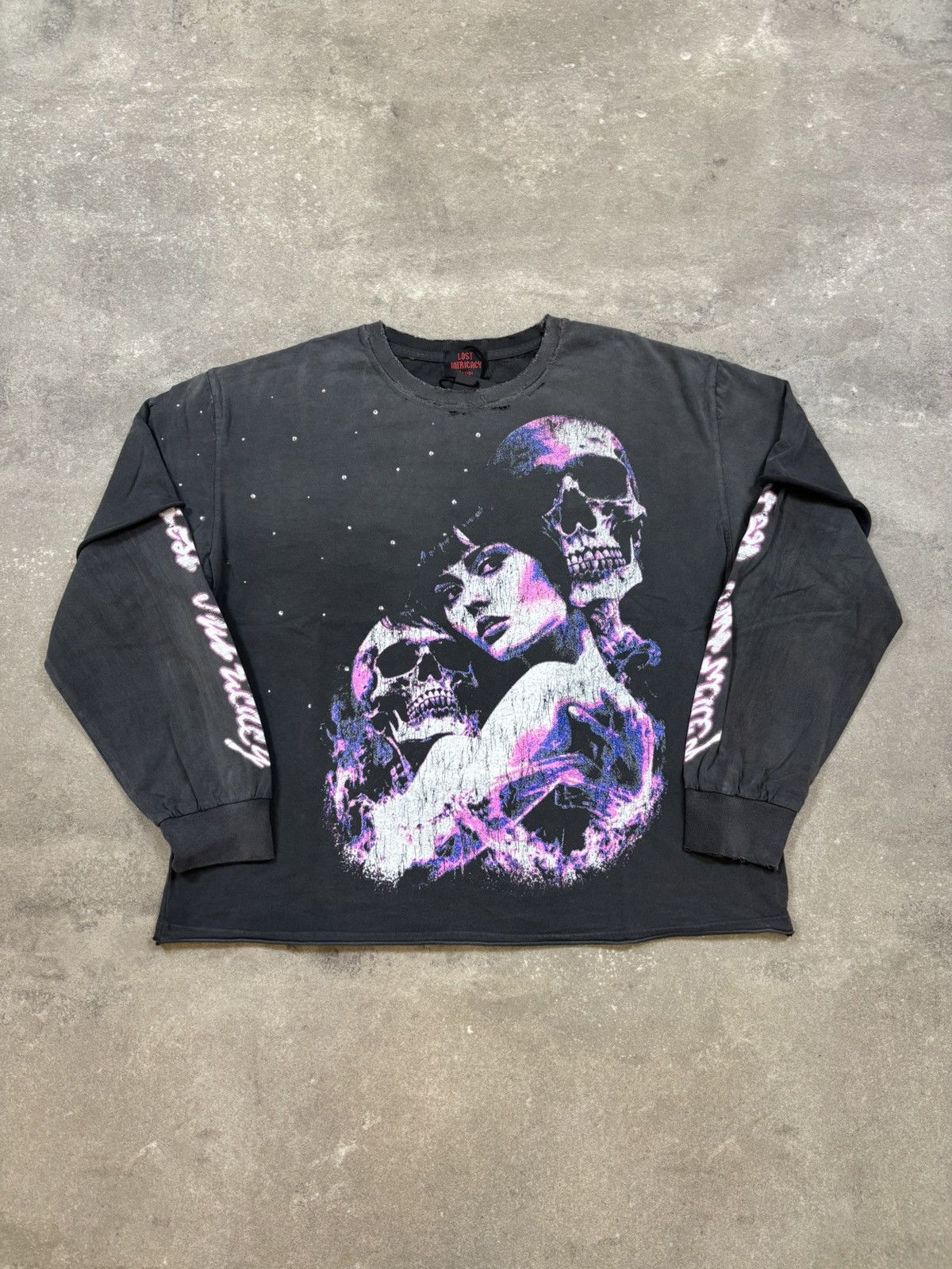 LOST INTRICACY Lost Intricacy Forbidden Love Longsleeve, Black Size US S / EU 44-46 / 1 - 1 Thumbnail