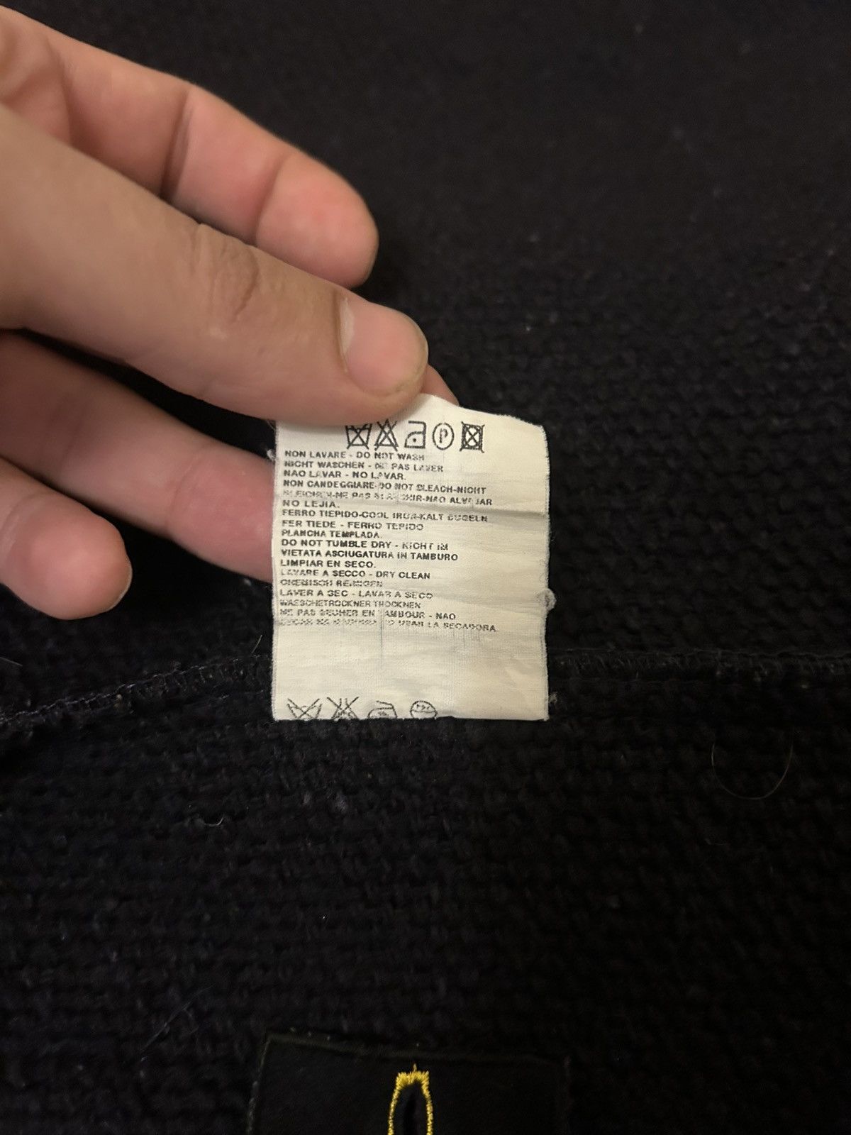Stone Island Stone Island zip-up knit hoodie Paul Harvey/2001AW Size US L / EU 52-54 / 3 - 13 Thumbnail