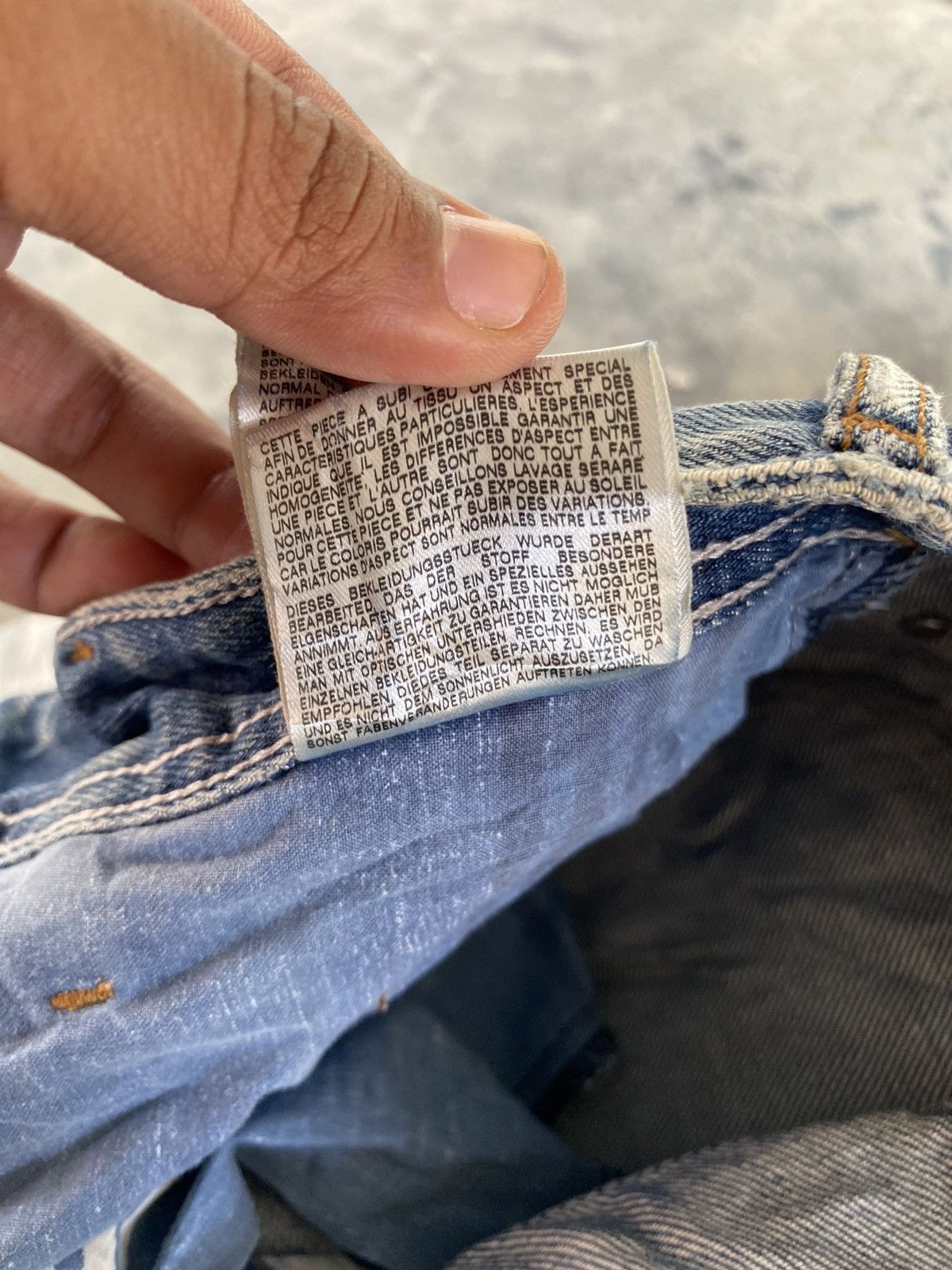 Diesel Diesel Poiak Acid Wash Made in Italy Denim Pants Size US 32 / EU 48 - 19 Thumbnail