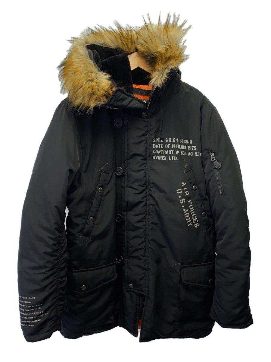 Avirex Avirex Polyester Flight Jacket Black Size US L / EU 52-54 / 3 - 1 Thumbnail
