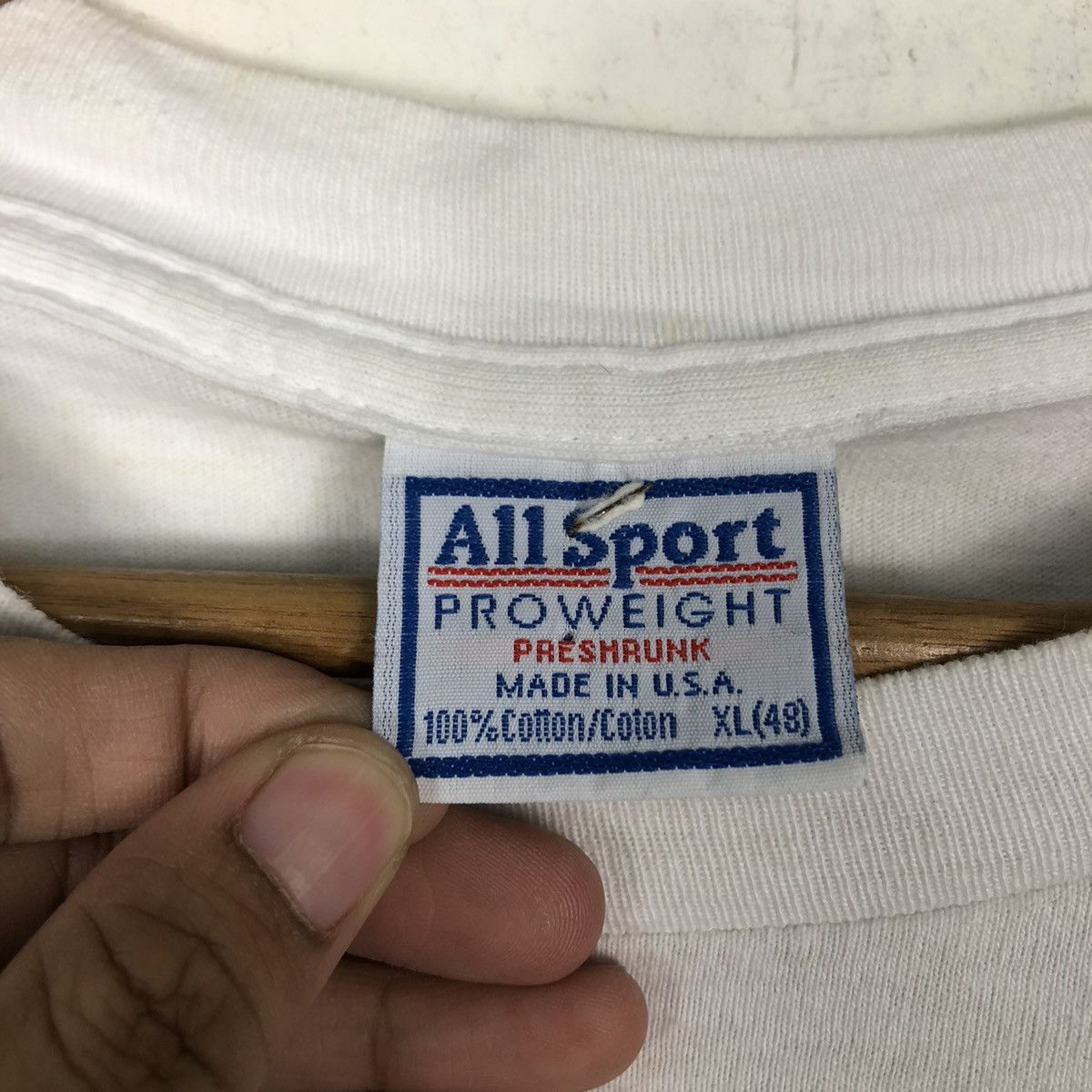 Other 🔥80’s Vintage Short Sleeve T-Shirt USA Hockey Big Logo Size US XL / EU 56 / 4 - 11 Thumbnail