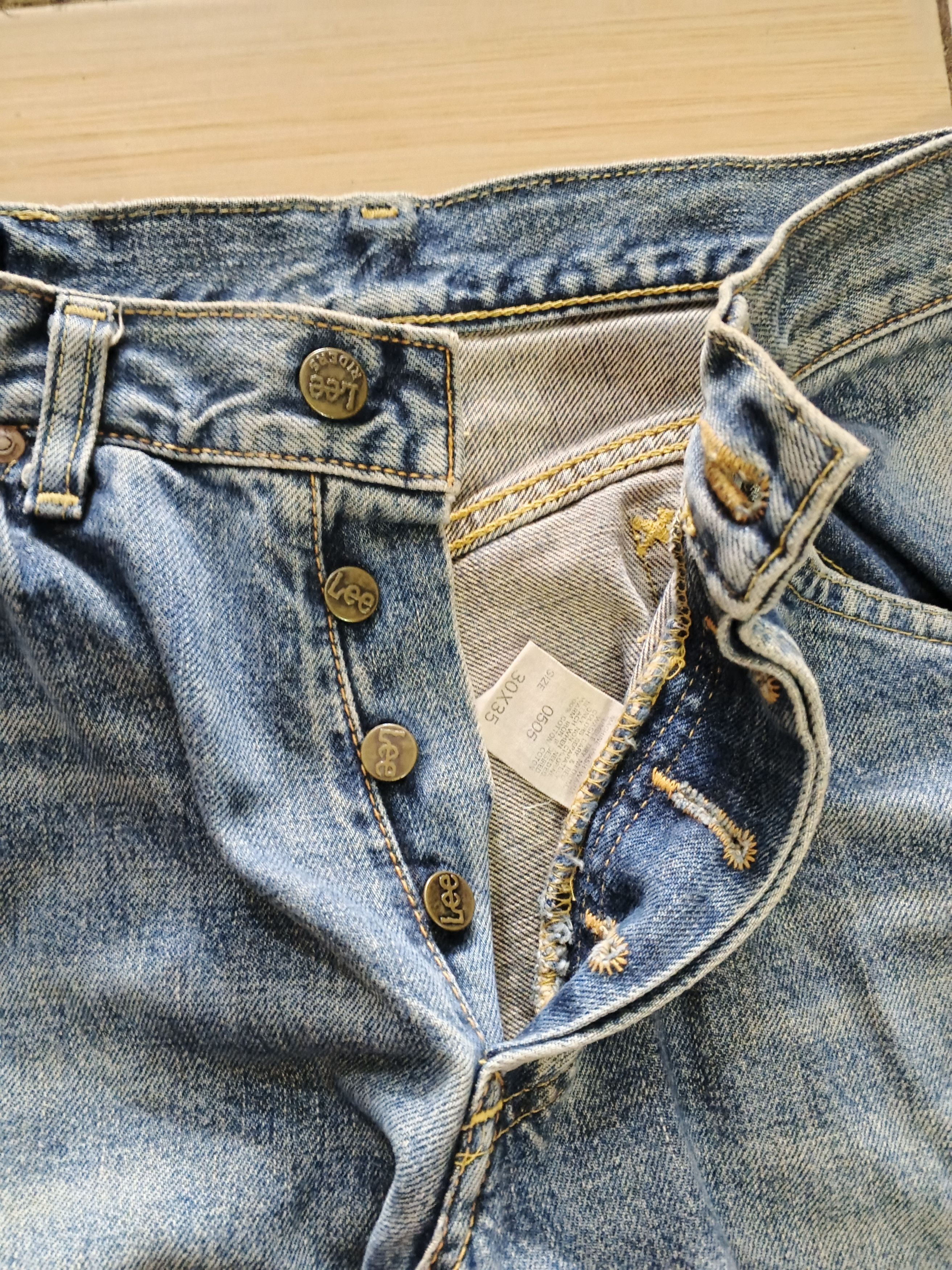 Lee Vintage Lee Riders Size US 30 / EU 46 - 6 Thumbnail