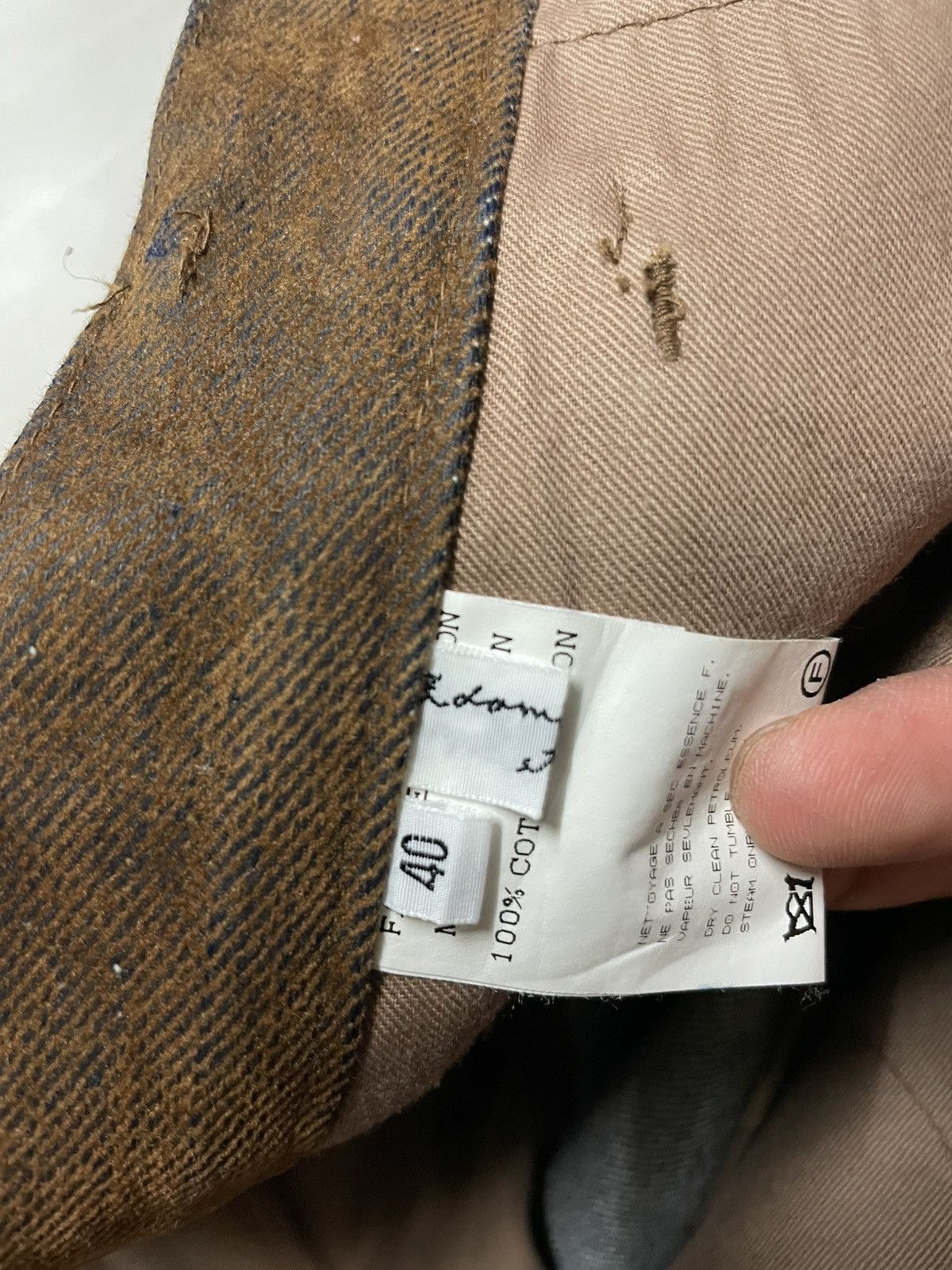 Vintage Flare💥90s Adam Et Rope Workwear Vintage Fades Rare Pants Size US 29 - 10 Thumbnail