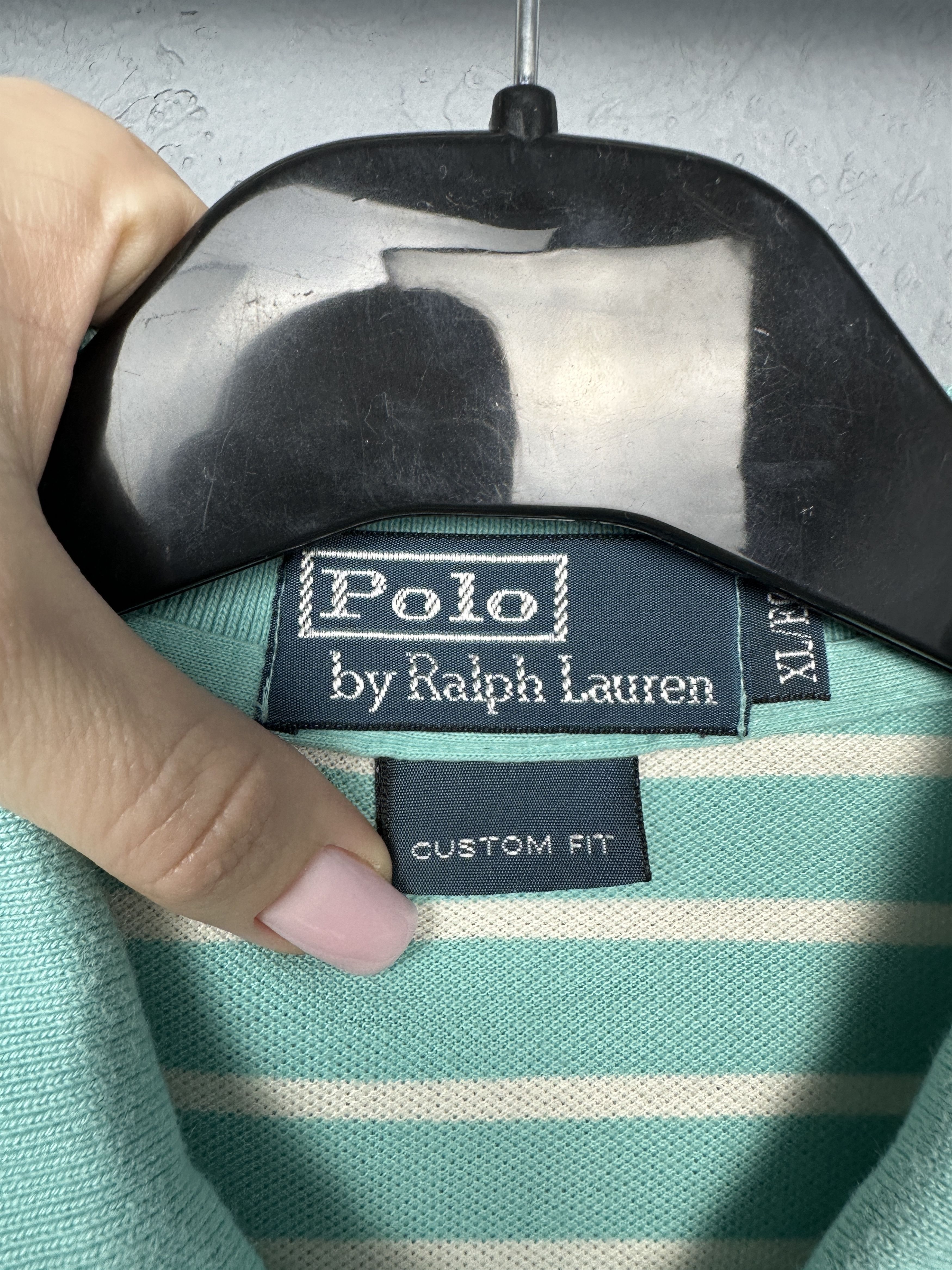 Polo Ralph Lauren Polo Ralph Lauren Vintage Mens Striped Polo Shirt Size US XL / EU 56 / 4 - 4 Thumbnail