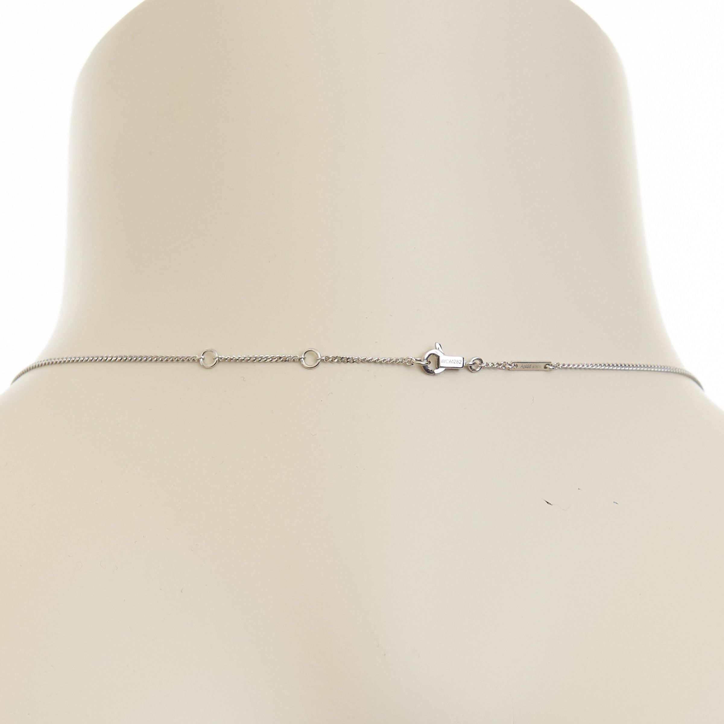 Celine Université Necklace In Sterling Silver With Rhodium Finish Size ONE SIZE - 3 Thumbnail