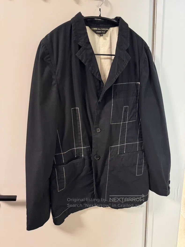 Comme des Garcons Comme des Garcons Contrast stitching blazer Size US M / EU 48-50 / 2 - 1 Thumbnail