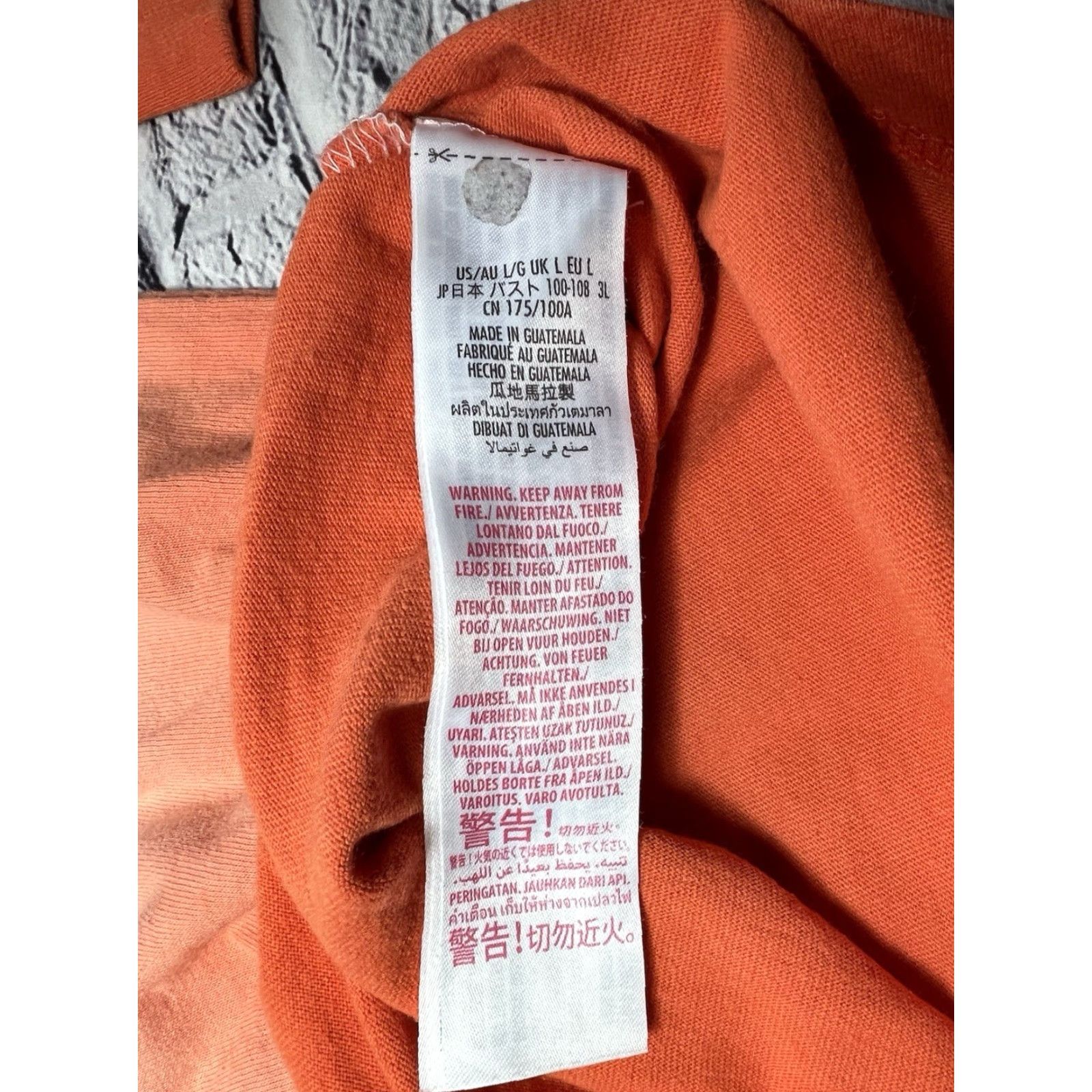 Disney Walt Disney World Coral Ombre Spirit Jersey L EUC Woman Long Sleeve Shirt Jersey 100% Cotton Oversized Size L / US 10 / IT 46 - 6 Thumbnail