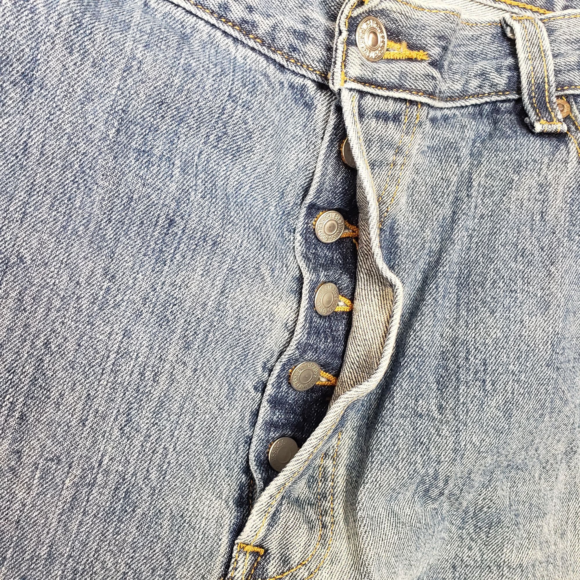 Levi's Levi's 501 Men's Straight Leg Button Fly Jeans 40/34 Size US 40 / EU 56 - 5 Thumbnail