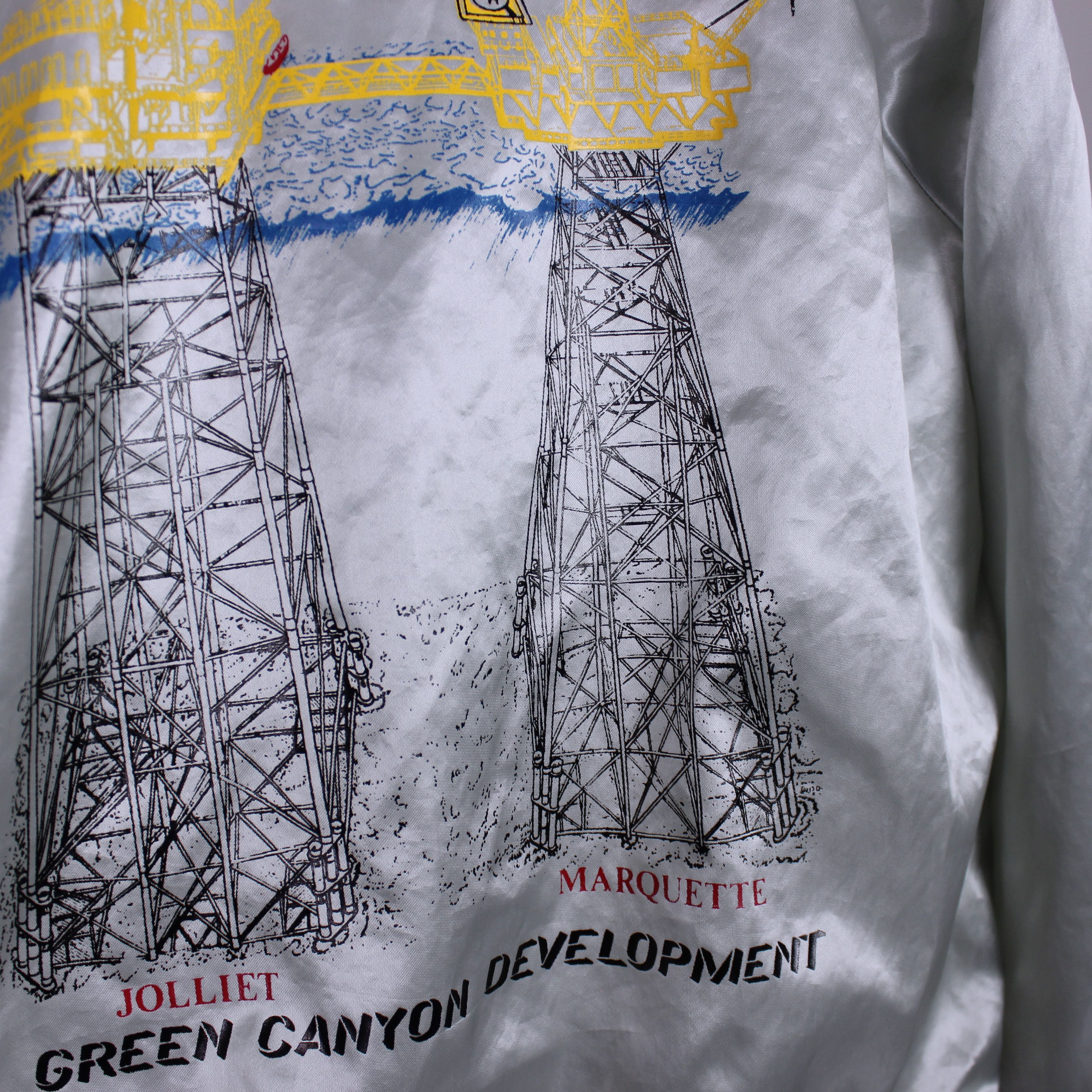 Vintage Conoco light jacket made in USA jacket rarity 80 90s Size US M / EU 48-50 / 2 - 5 Thumbnail