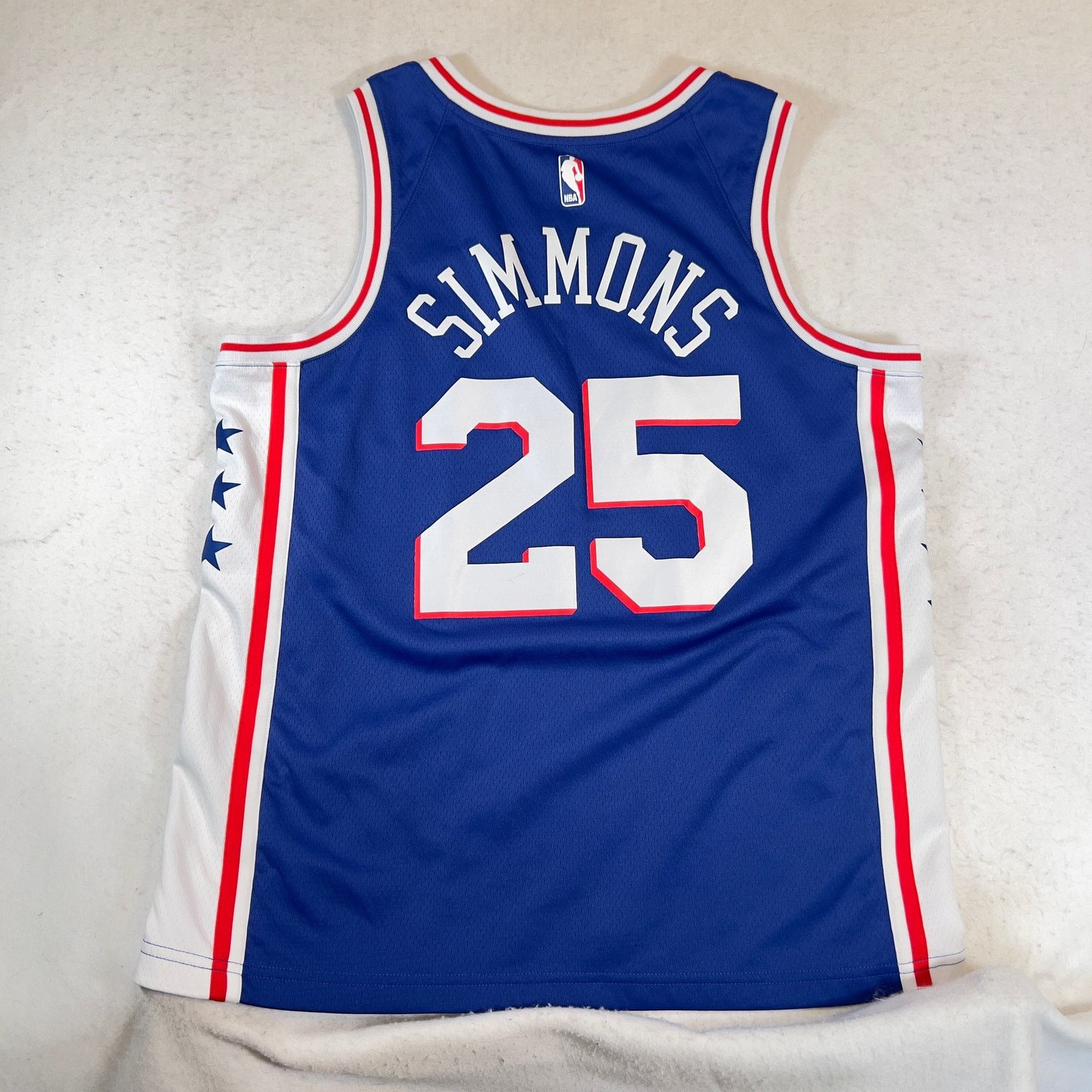 NBA Philadelphia 76rs 25 Simmons NBA Nike Connect Dri-Fit Tank Size US L / EU 52-54 / 3 - 4 Thumbnail