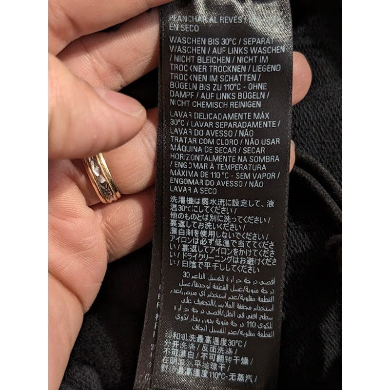 Balenciaga o1rshd1 Baggy Sweatpants in Washed Black Size US 30 / EU 46 - 20 Thumbnail