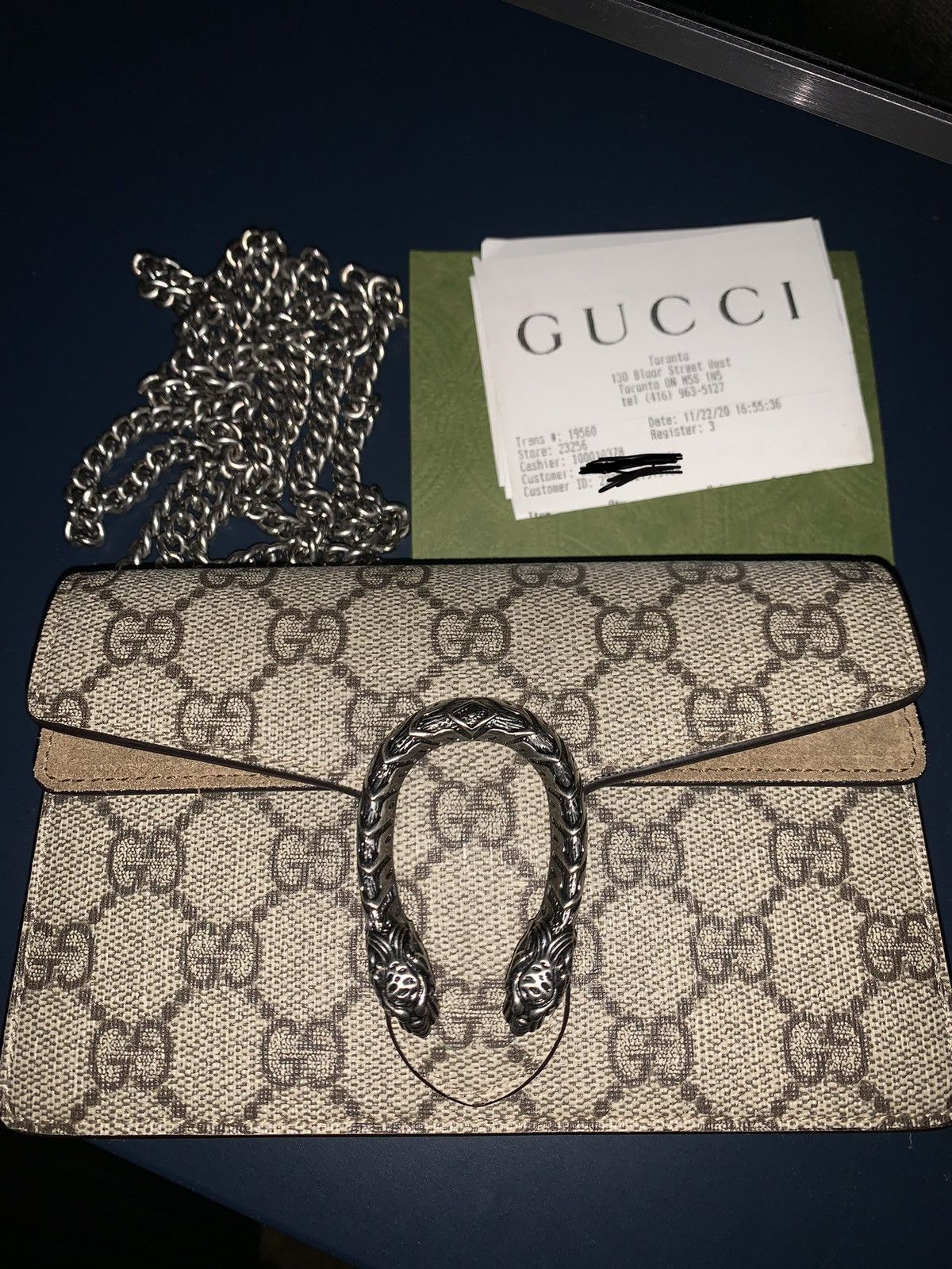Gucci GUCCI DIONYSUS GG SUPREME SUPER MINI BAG Size ONE SIZE - 1 Thumbnail