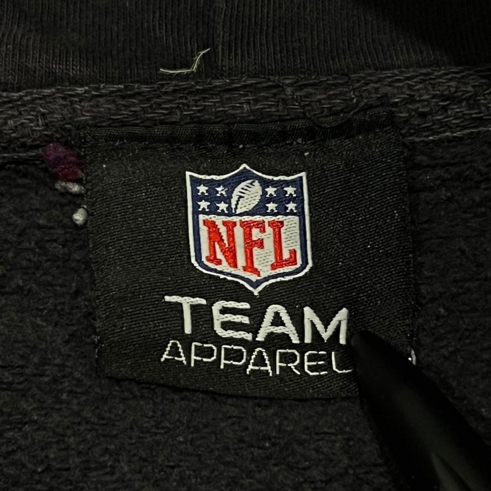 NFL NFL Las Vegas Raiders Football Big Logo Print Black Hoodie Size US L / EU 52-54 / 3 - 4 Thumbnail